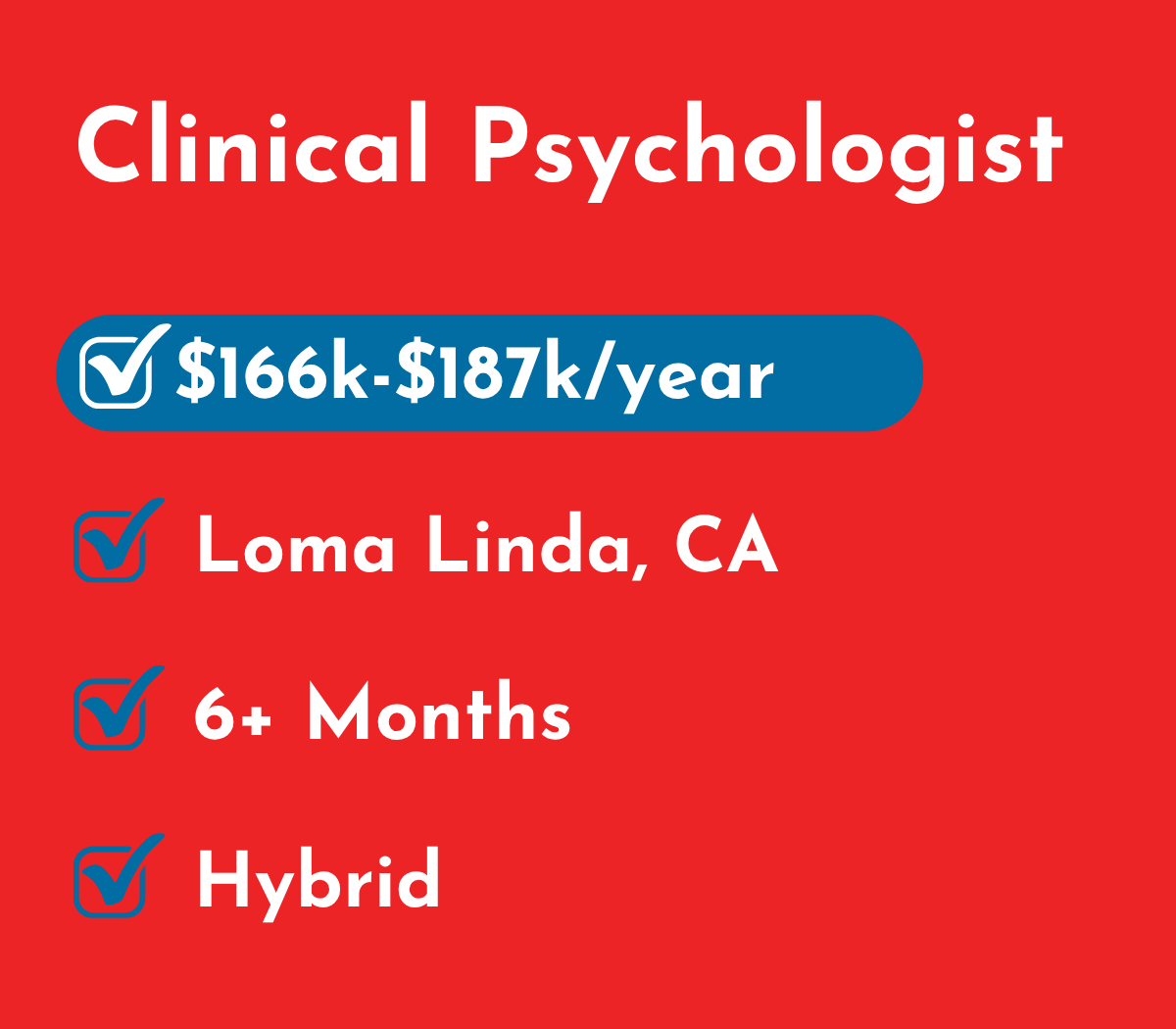 Clinical Psychologist | Loma Linda, CA