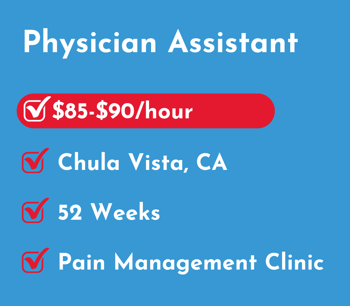 Physician Assistant (PA) | Chula Vista, CA