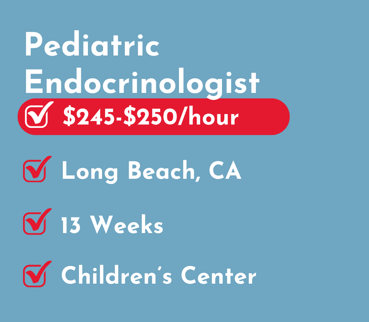 Pediatric Endocrinology Physician | Long Beach, CA
