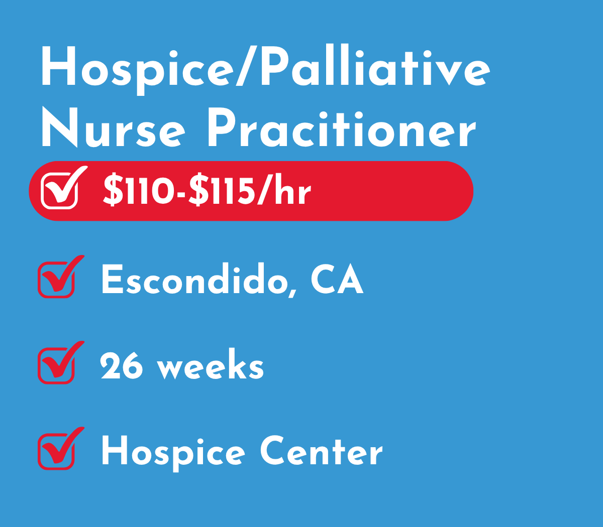 Hospice/Palliative Care Nurse Practitioner | Escondido, CA