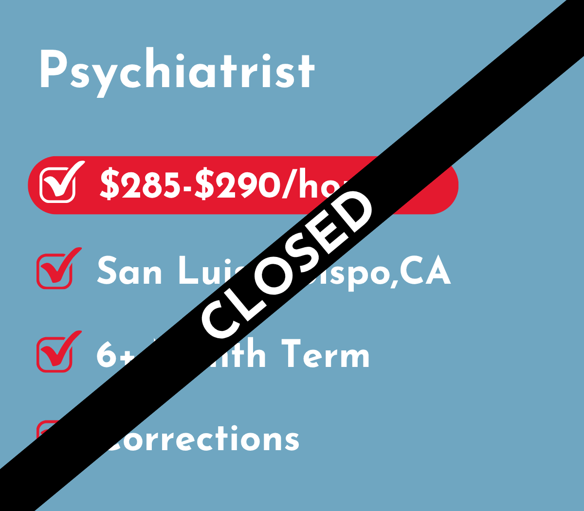 Psychiatrist | San Luis Obispo, CA