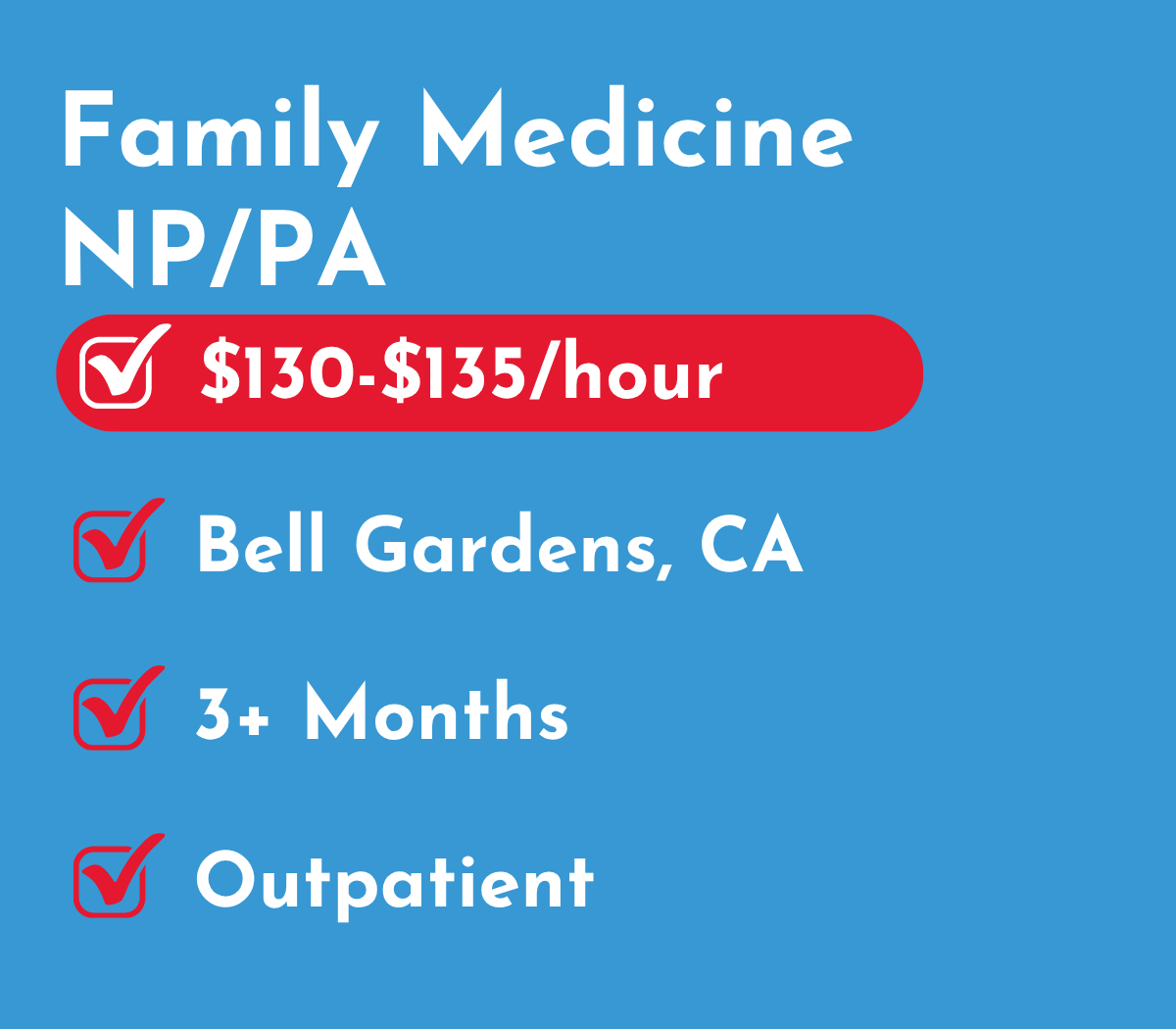 Family Medicine Nurse Practitioner or Physician Assistant (NP/PA) | Bell Gardens, CA