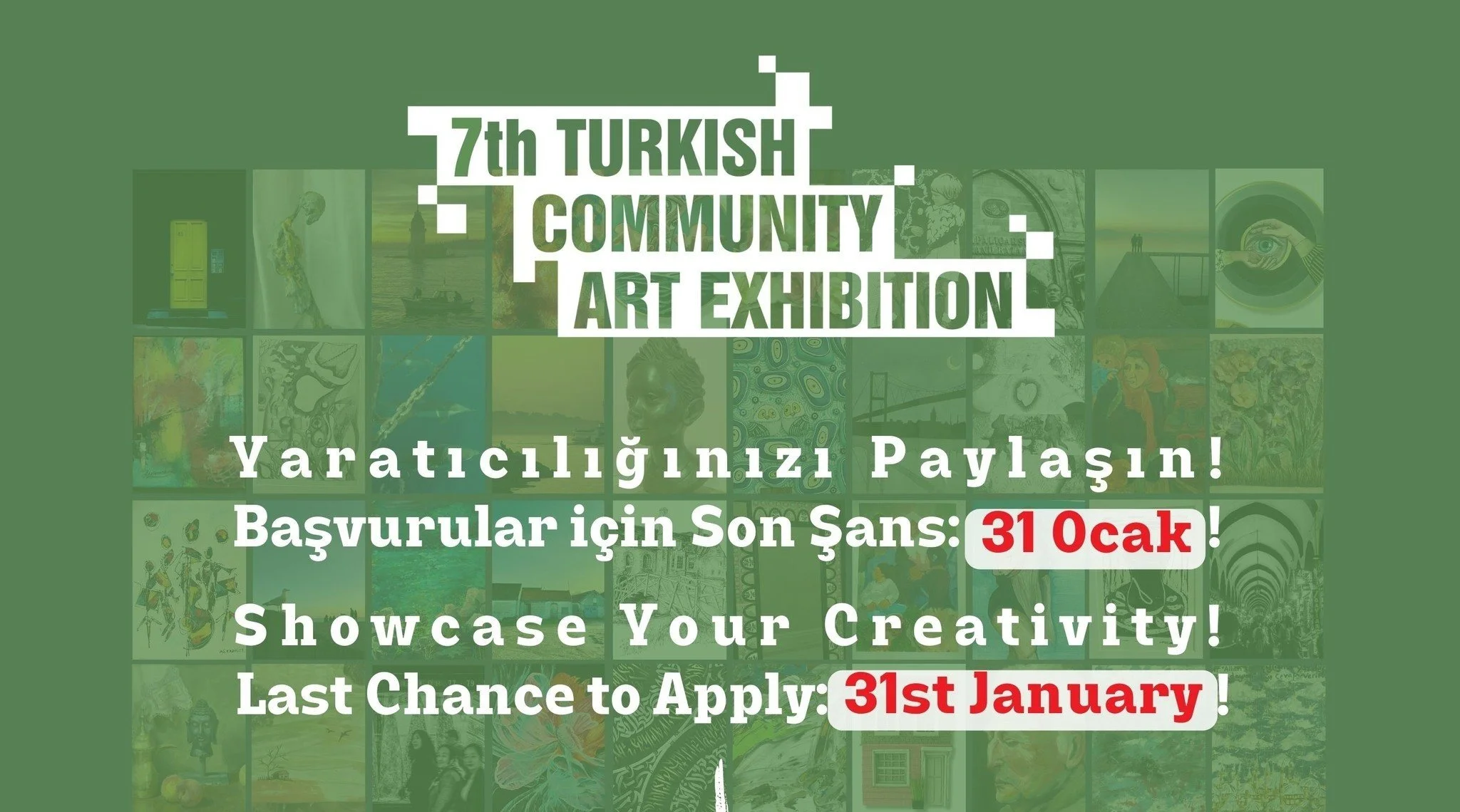January 31, 2025:  Deadline for UK-based Turkish creatives to submit their work! 