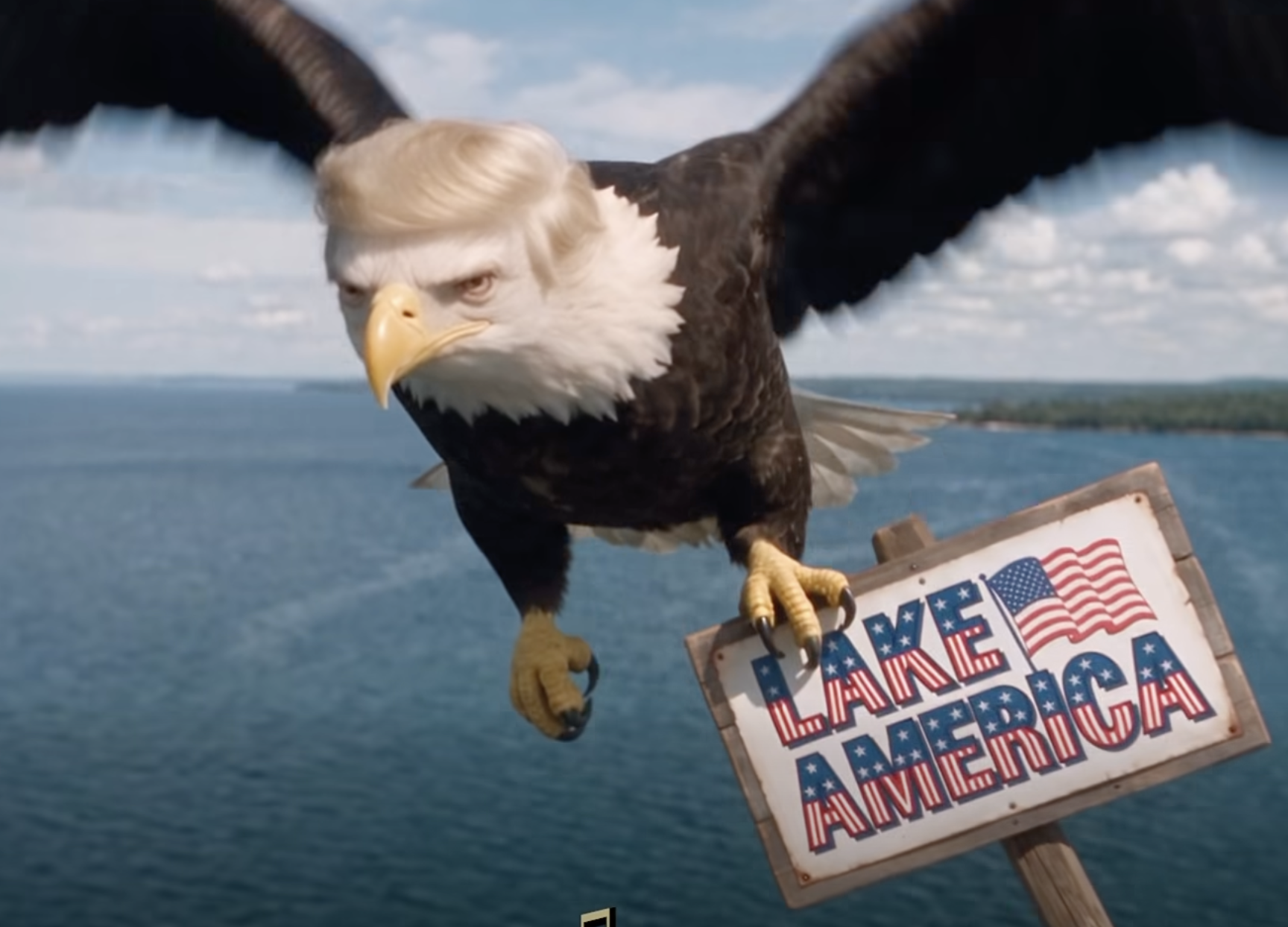 On Facebook, an AI-assisted satirical video on Lake Ontario renaming goes viral