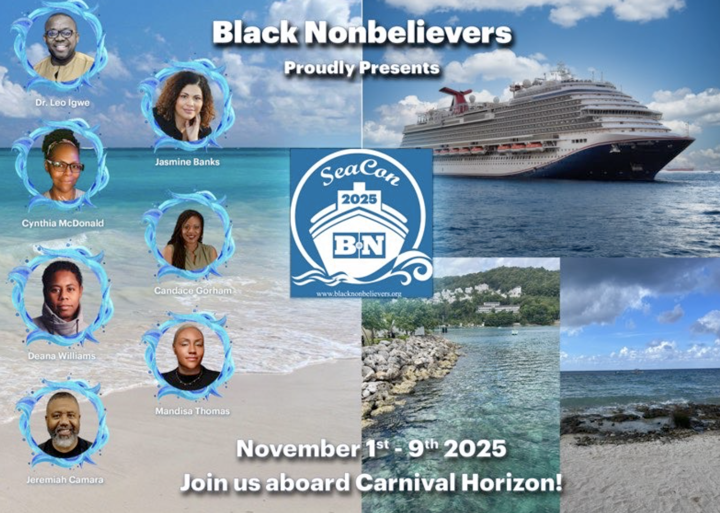 Want to sponsor Black Nonbelievers SeaCon 2025? Now is the time!