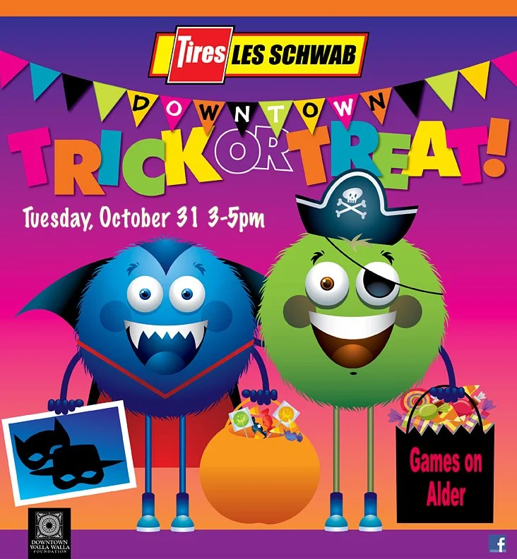 Downtown Trick-or-Treat &amp; Games on Alder 