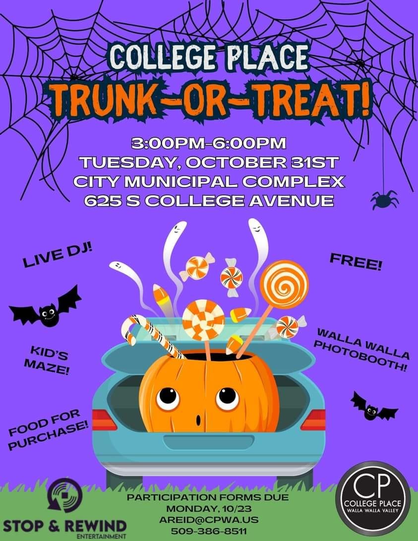 College Place Trunk-or-Treat 
