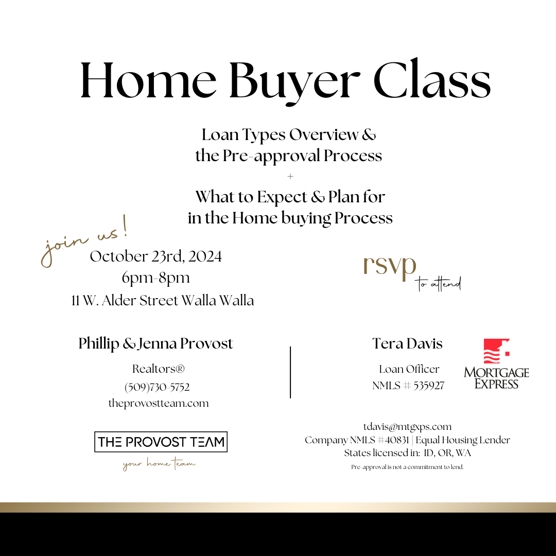 Fall Home Buyer Class 2024