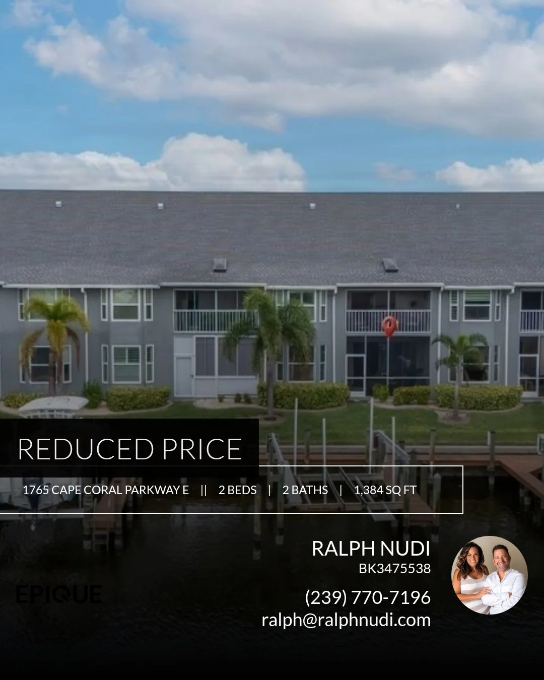 📍 Reduced Price 📍 This recently reduced home at 1765 Cape Coral Parkway E in Cape Coral won't last long, so, don't wait to set up a showing! Reach out here or at (239) 770-7196 for more information!

Subscribe to our YouTube Channel for Listing Vid