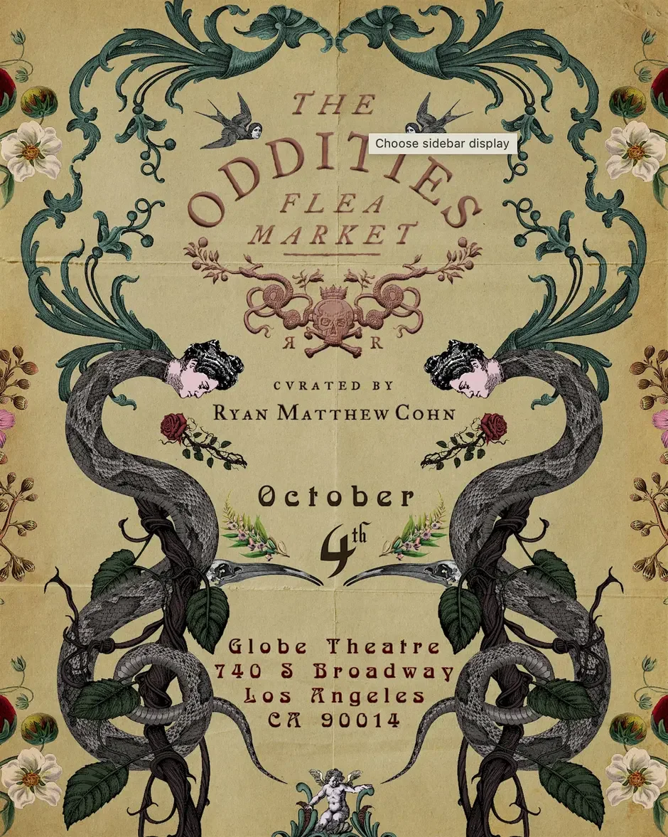The Oddities Flea Market: Los Angeles 2026