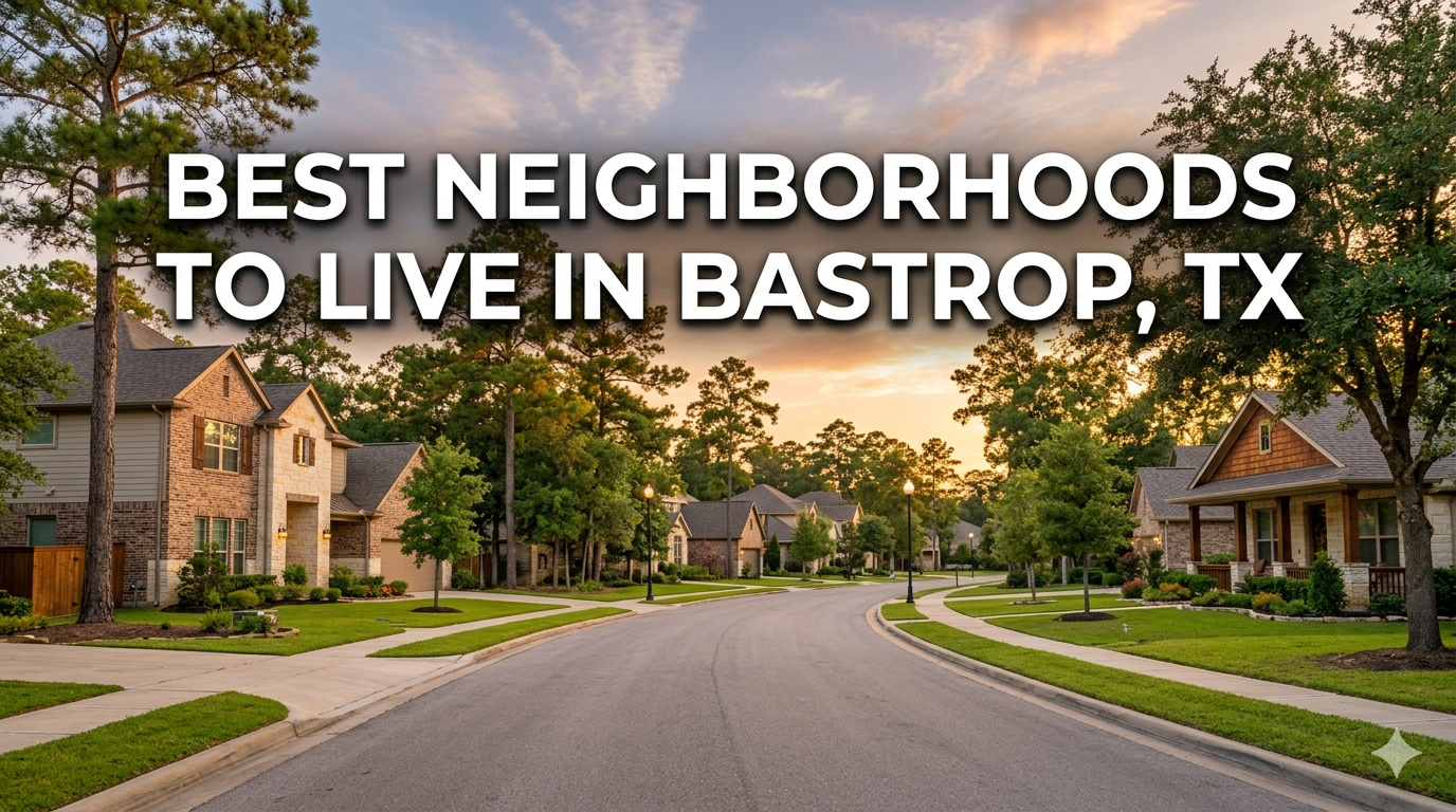 Best Neighborhoods in live in Bastrop, TX — LRG Realty