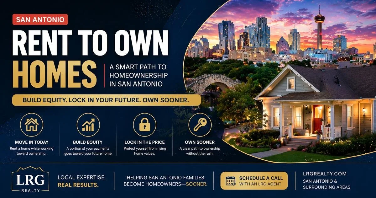 Rent to Own Homes in San Antonio for 2026