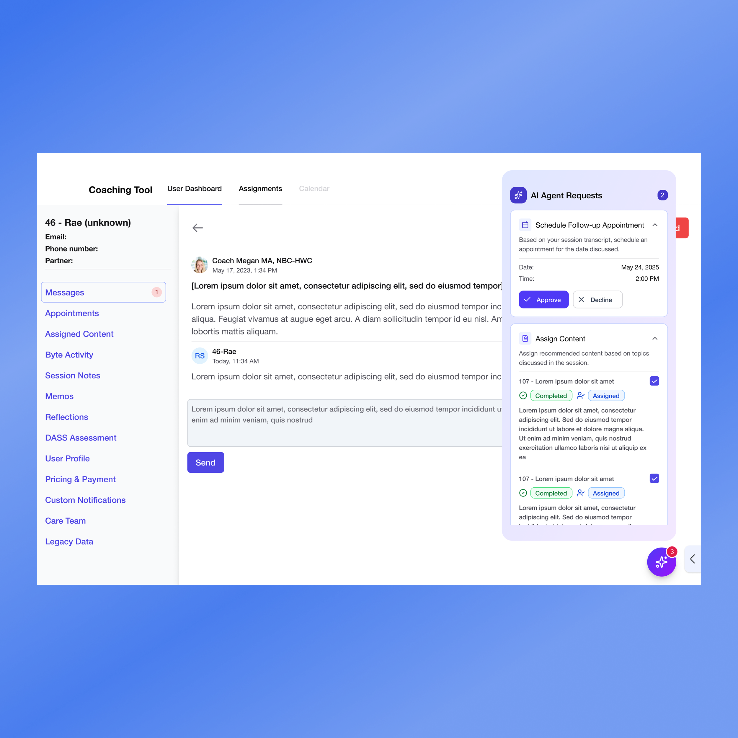 COACHING TOOL: AI-ASSISTED SESSION WORKFLOW