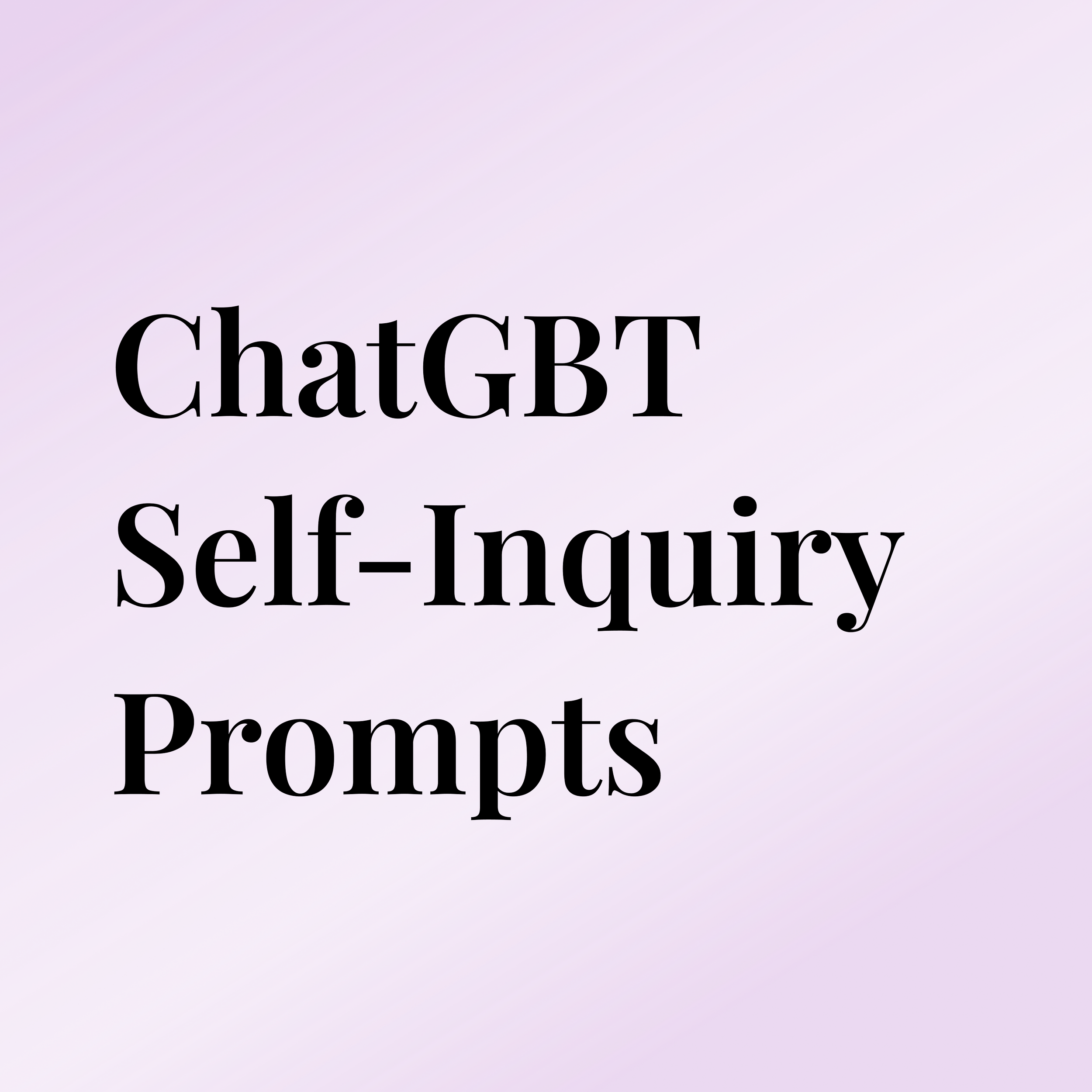 CHATGBT JOURNALING PROMPT GUIDE