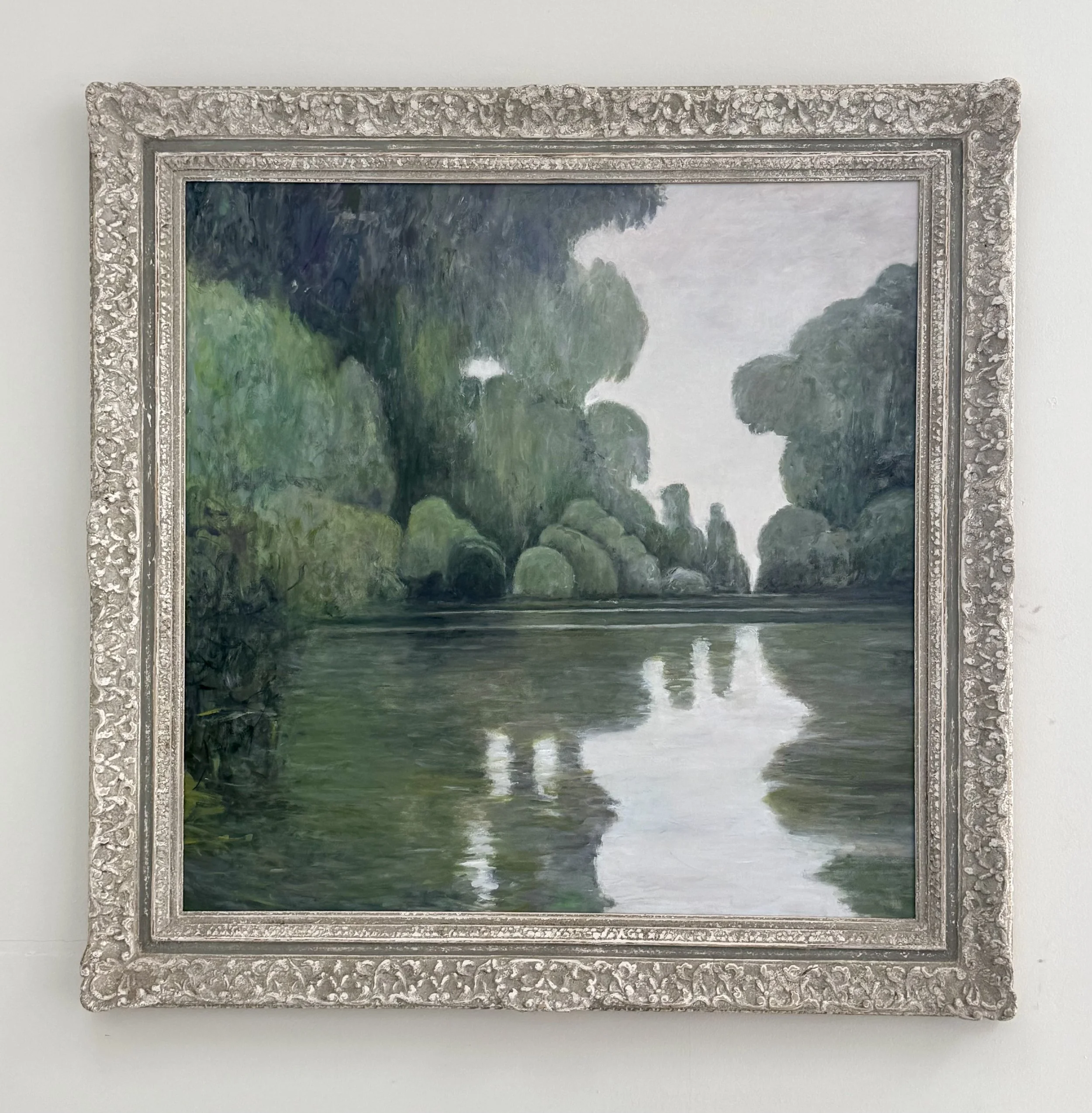 No. 53.  Oil on Canvas  Framed