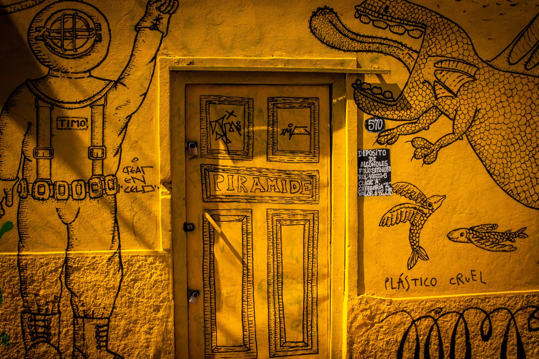 Valparaiso illustration process 2