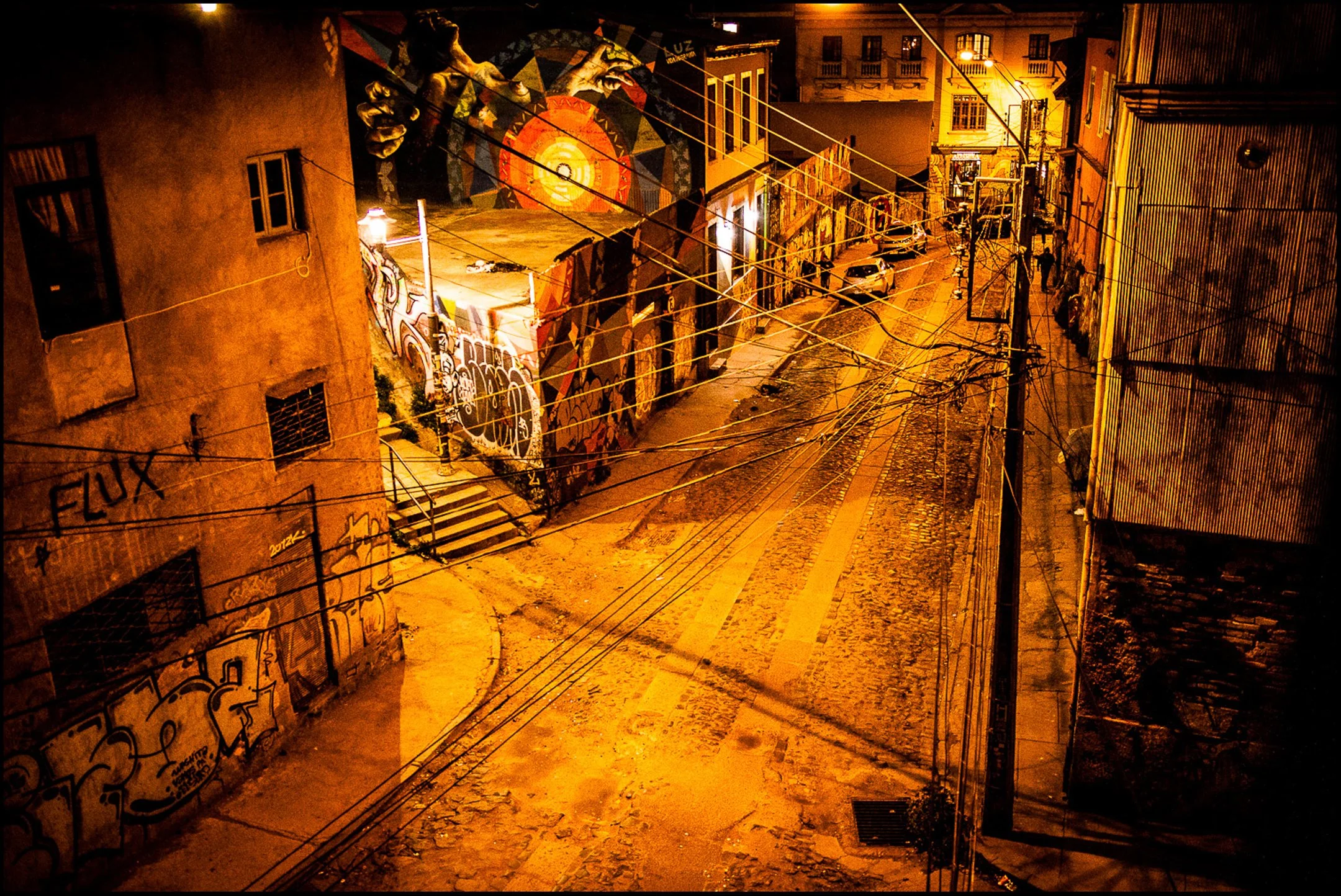 Valparaiso illustration process 1