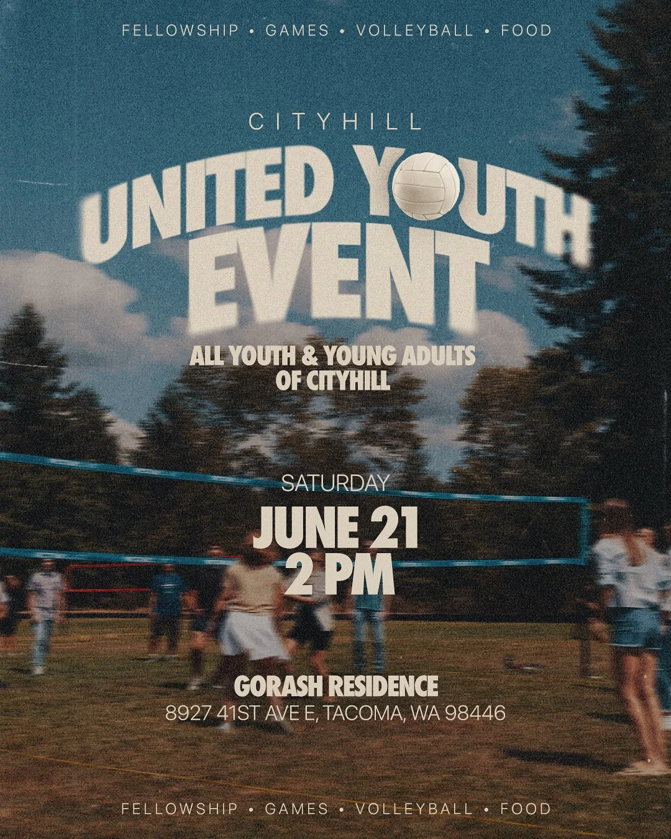 Mark your calendars for the United Youth Event on June 21st!

#cityhill