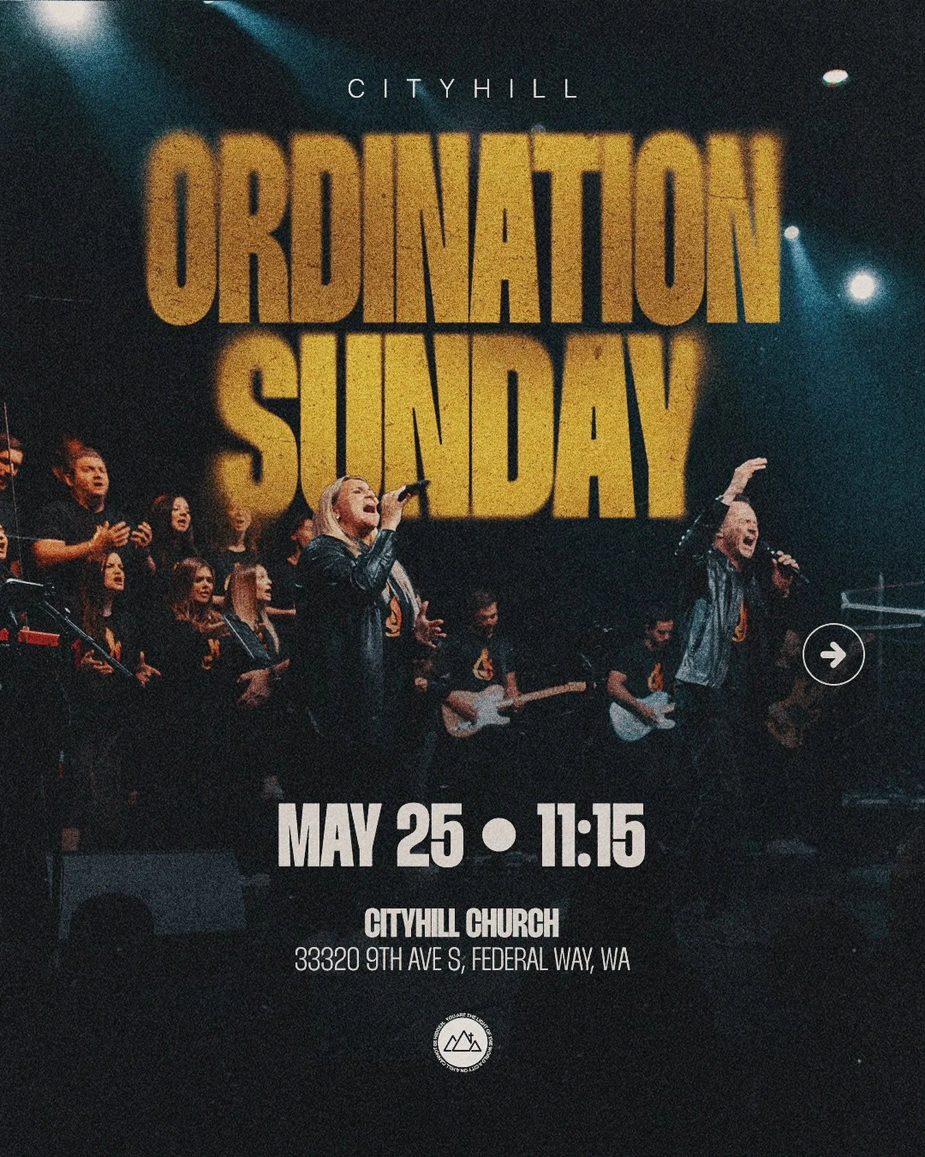 Join us this Sunday as we ordain new ministers!

#cityhill #cityhillchurch