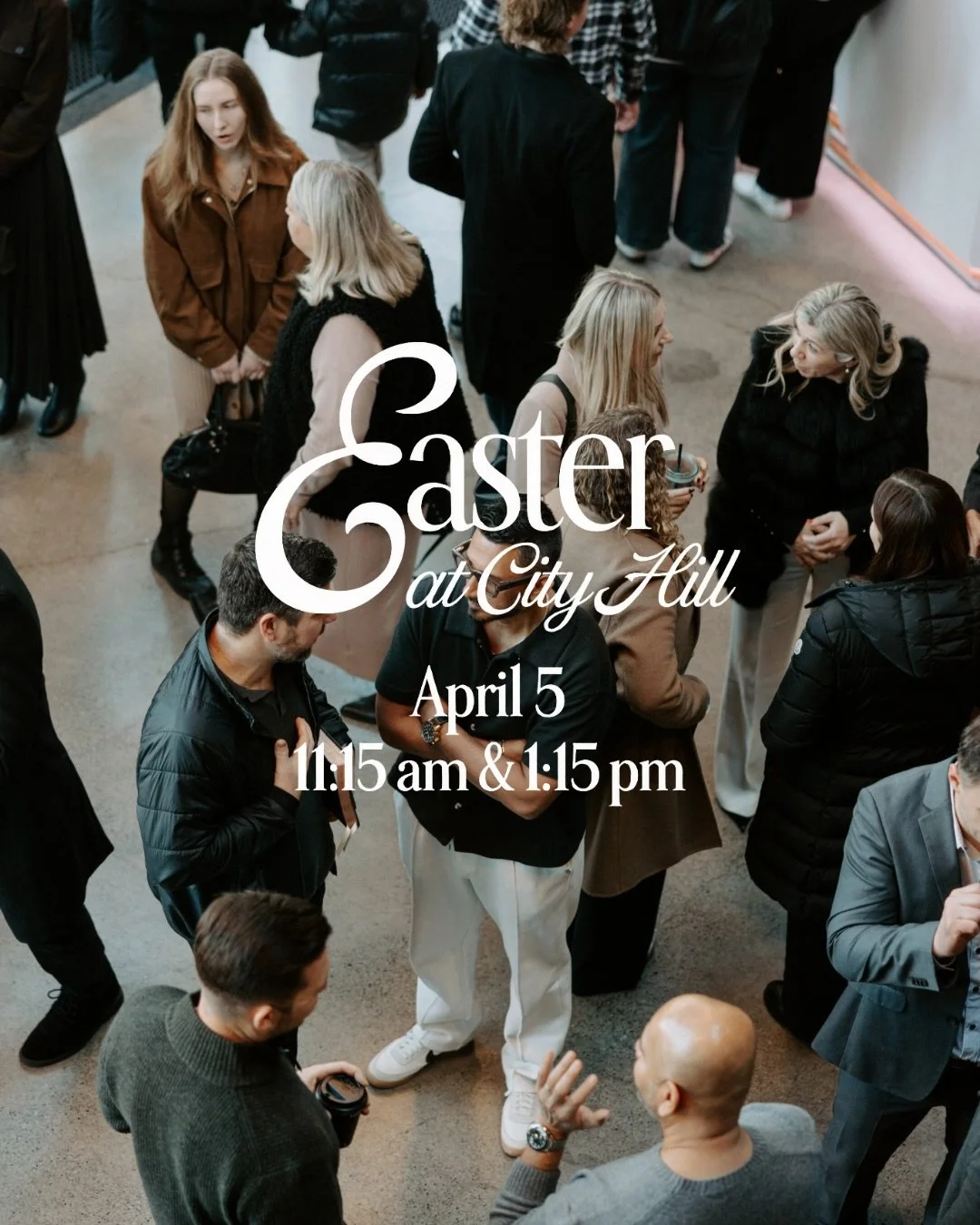 If you&rsquo;re reading this, you&rsquo;re invited to Easter at CityHill this weekend! 🕊️🌷⛪️

Services: 11:15am &amp; 1:15pm