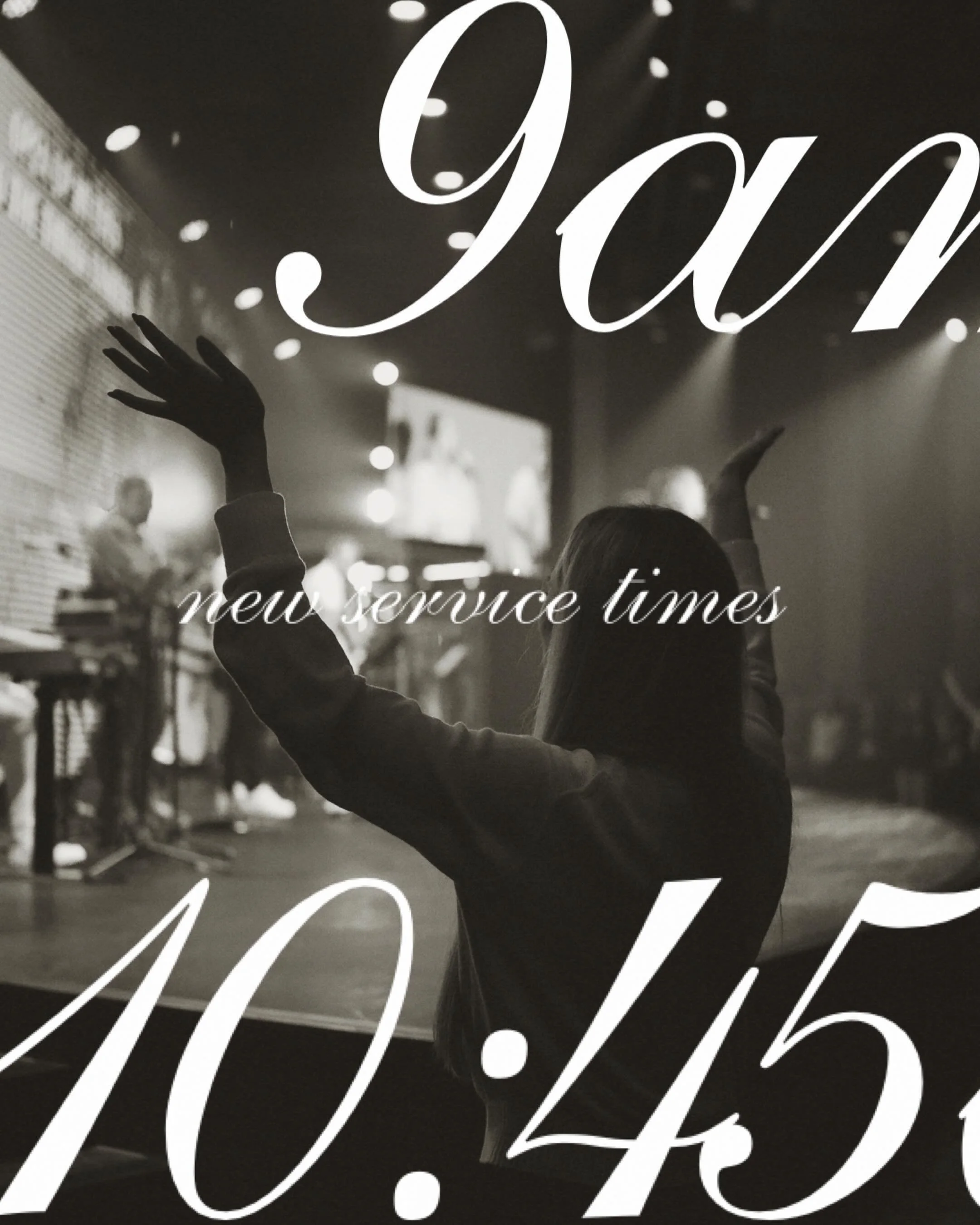 NEW TIMES!! SAME HEART ❤️&zwj;🔥

Join us Sundays at 9:00 AM &amp; 10:45 AM!
Same family. Same church. Just a little earlier ✨