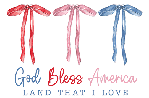 God Bless America DTF Transfer