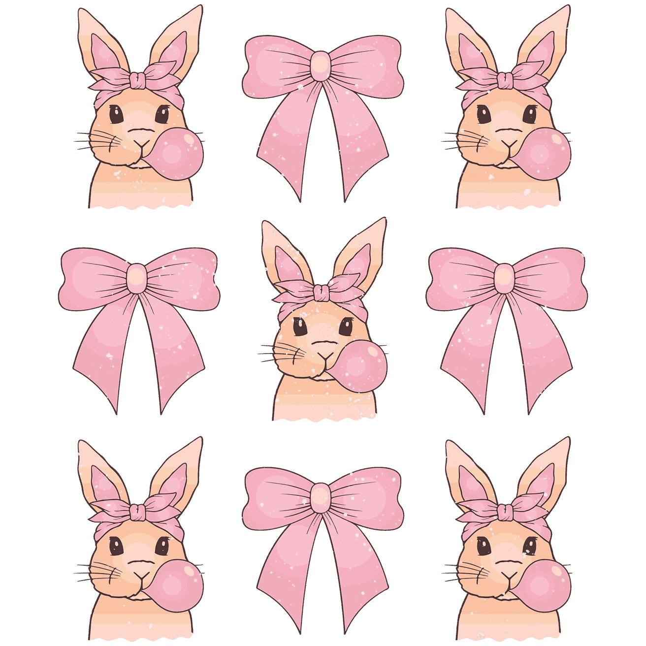Bunnies and Bows DTF Transfer.png