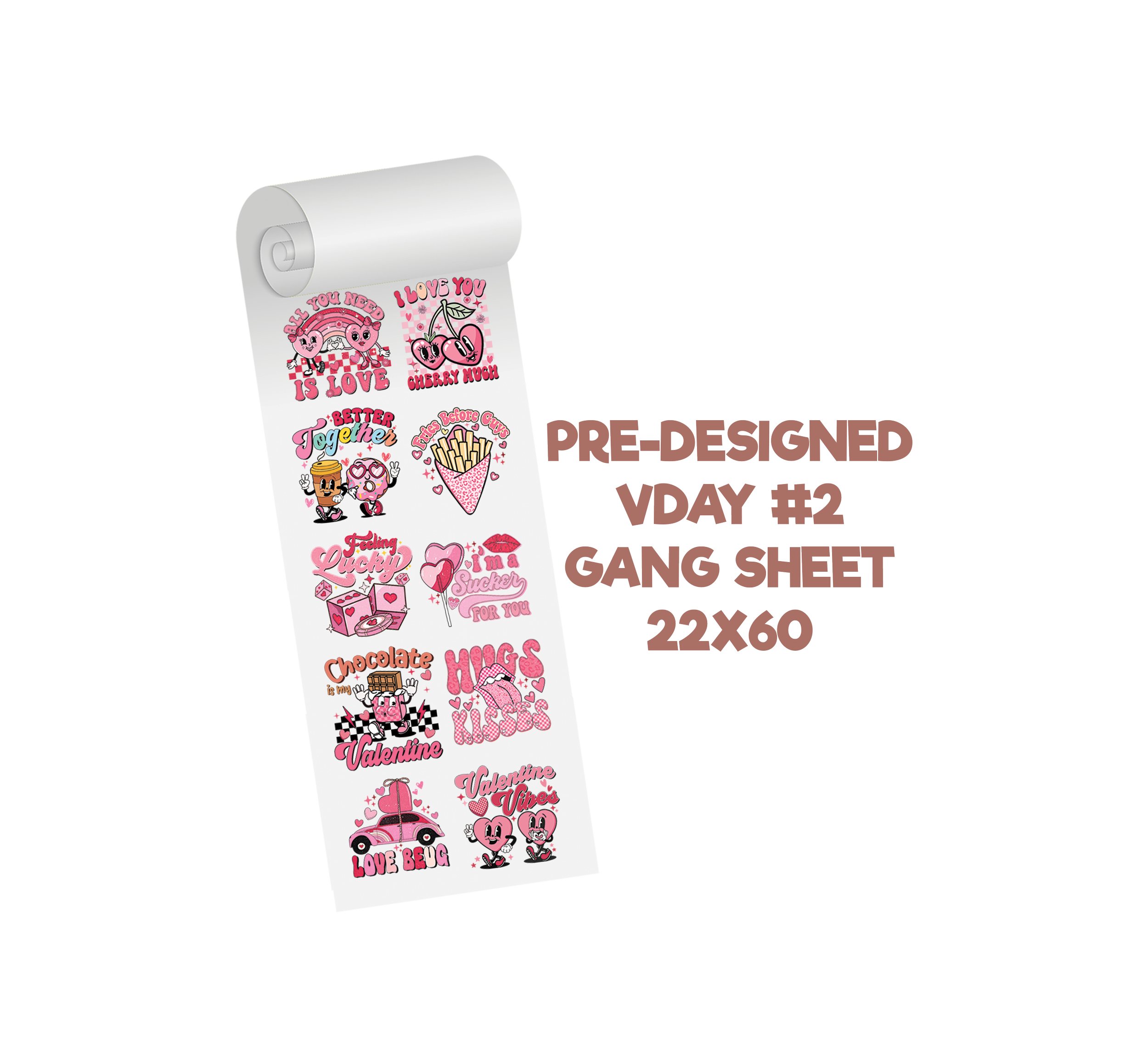 PreDesigned Gang Sheet DTF Transfers