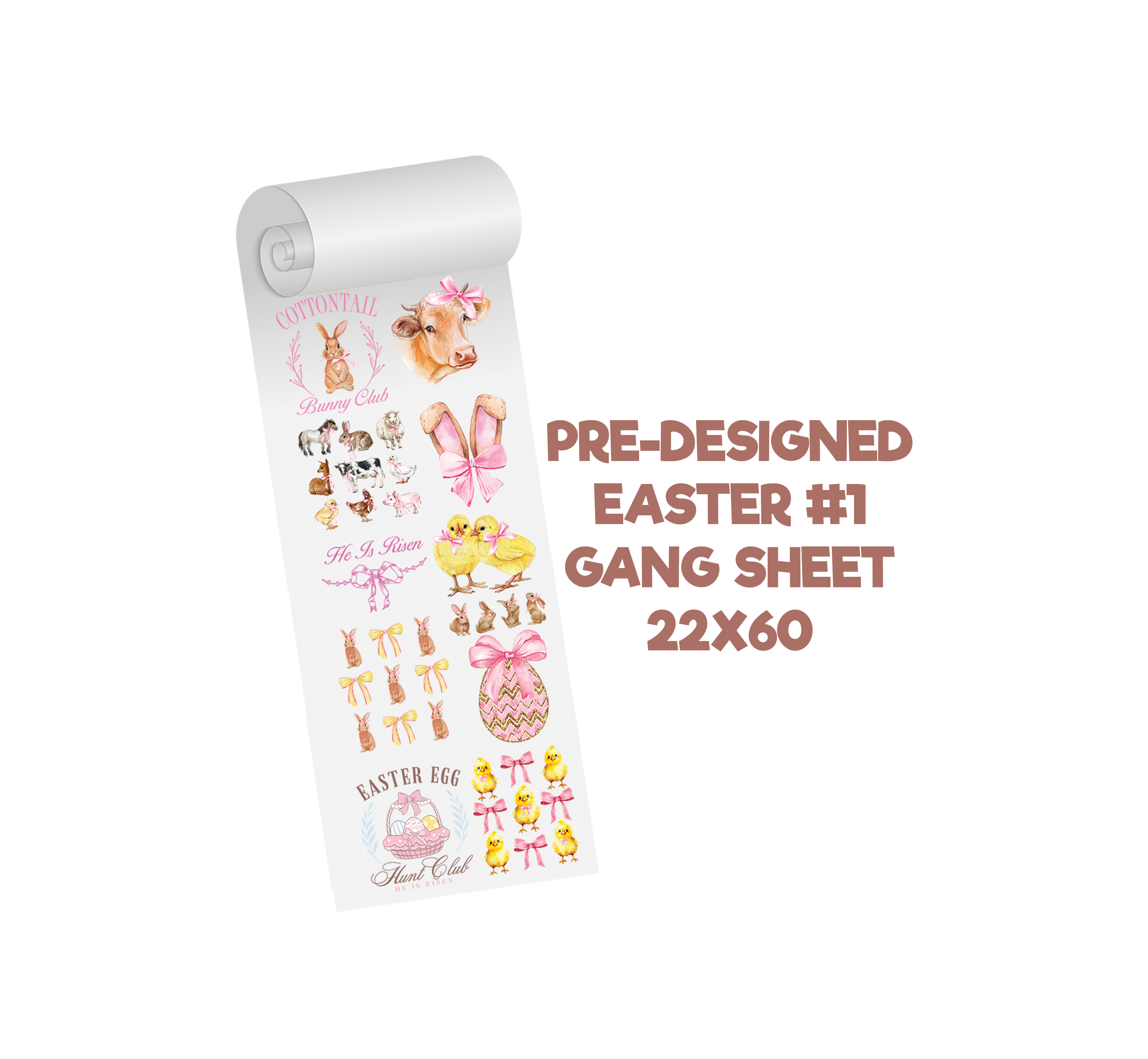 PreDesigned Gang Sheet DTF Transfers