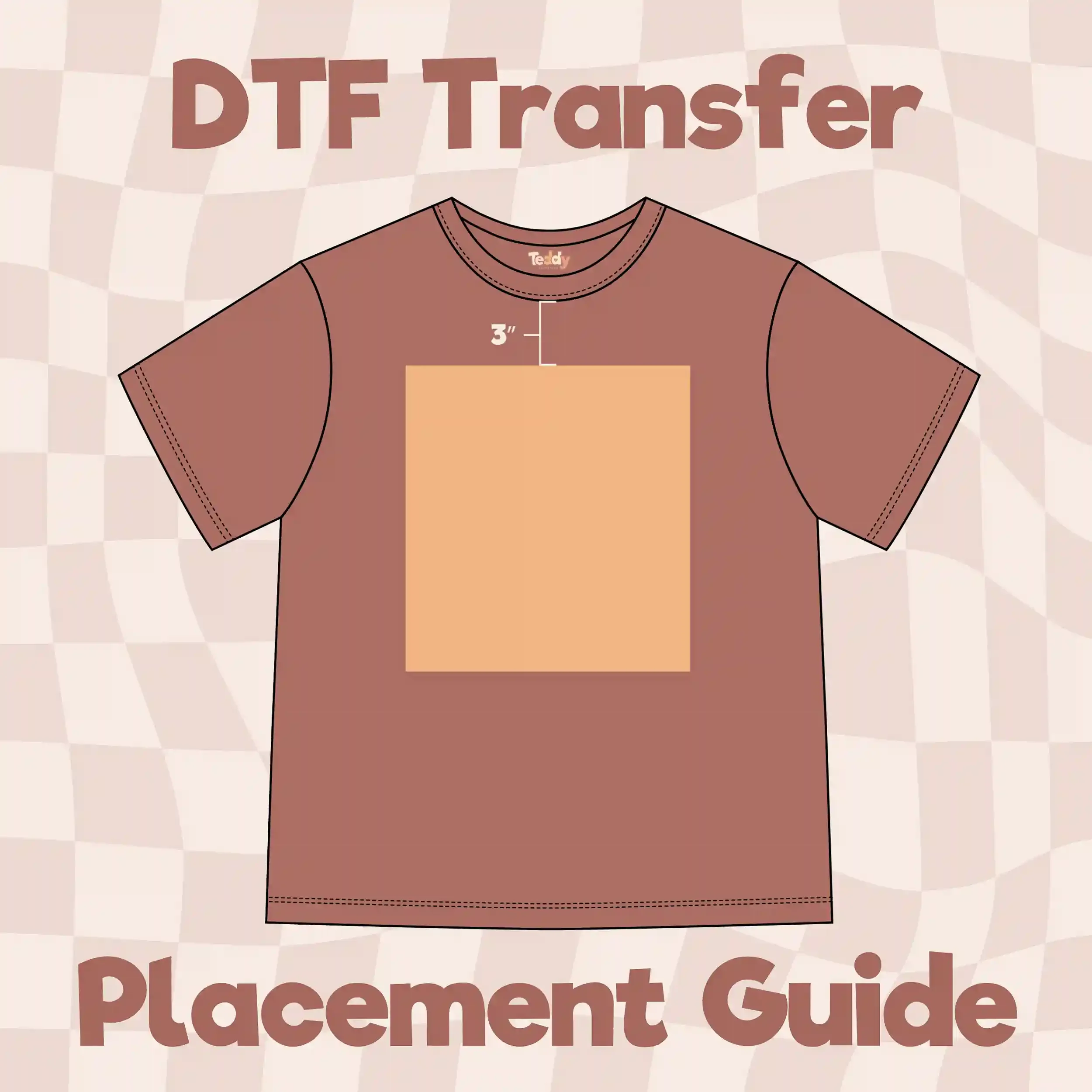 DTF Transfer Placement Size Guide