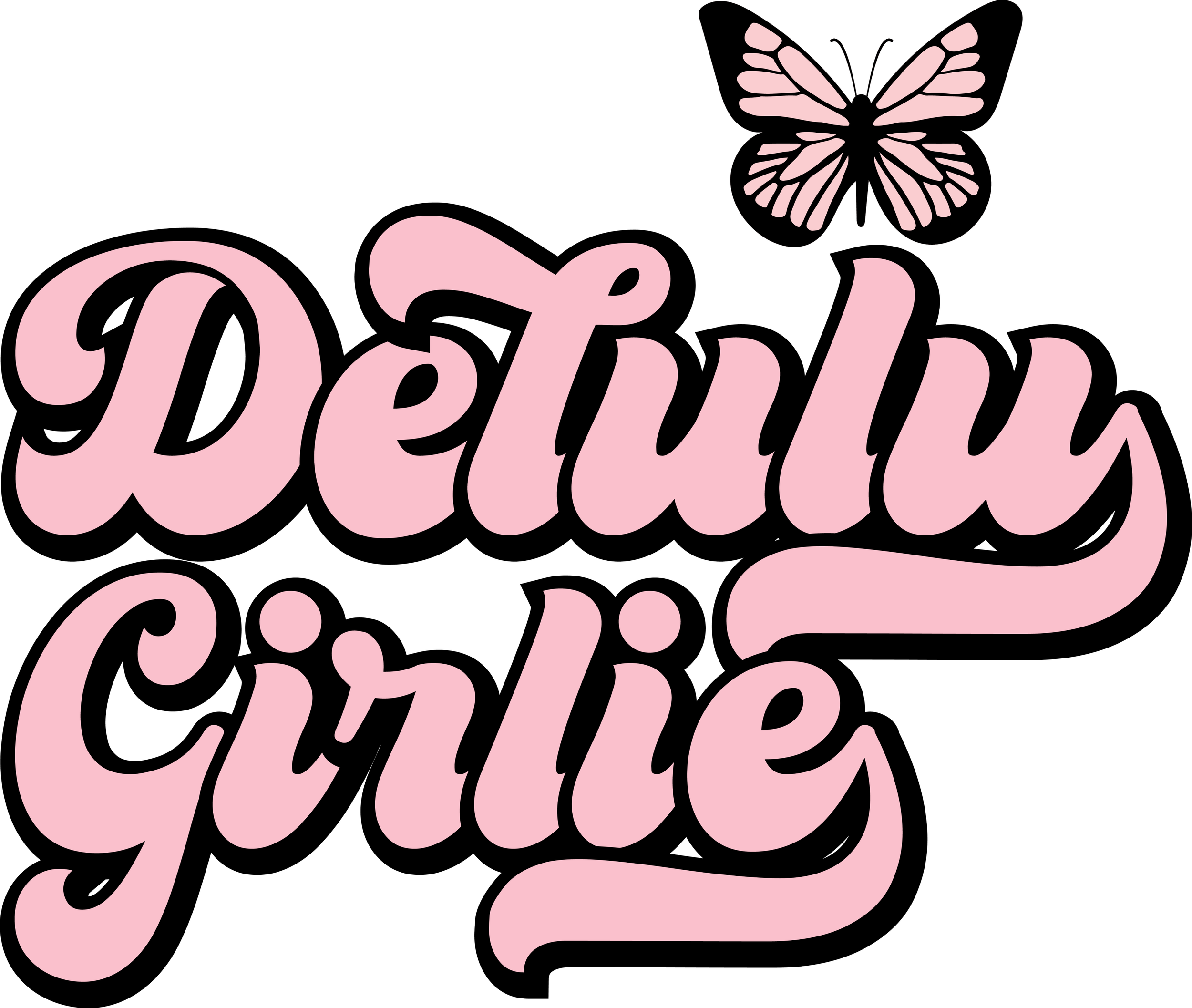 Delulu Girlie DTF Transfer