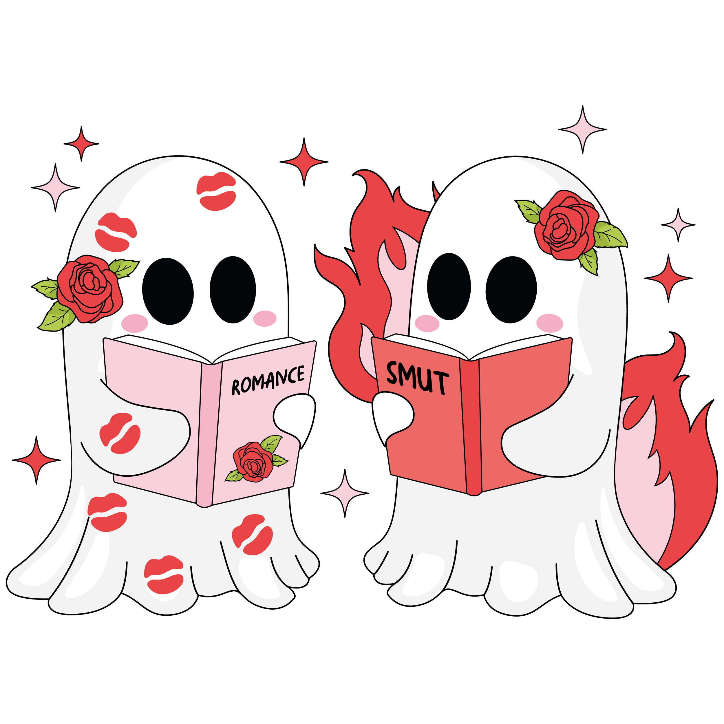 Spicy Ghosts DTF Transfer