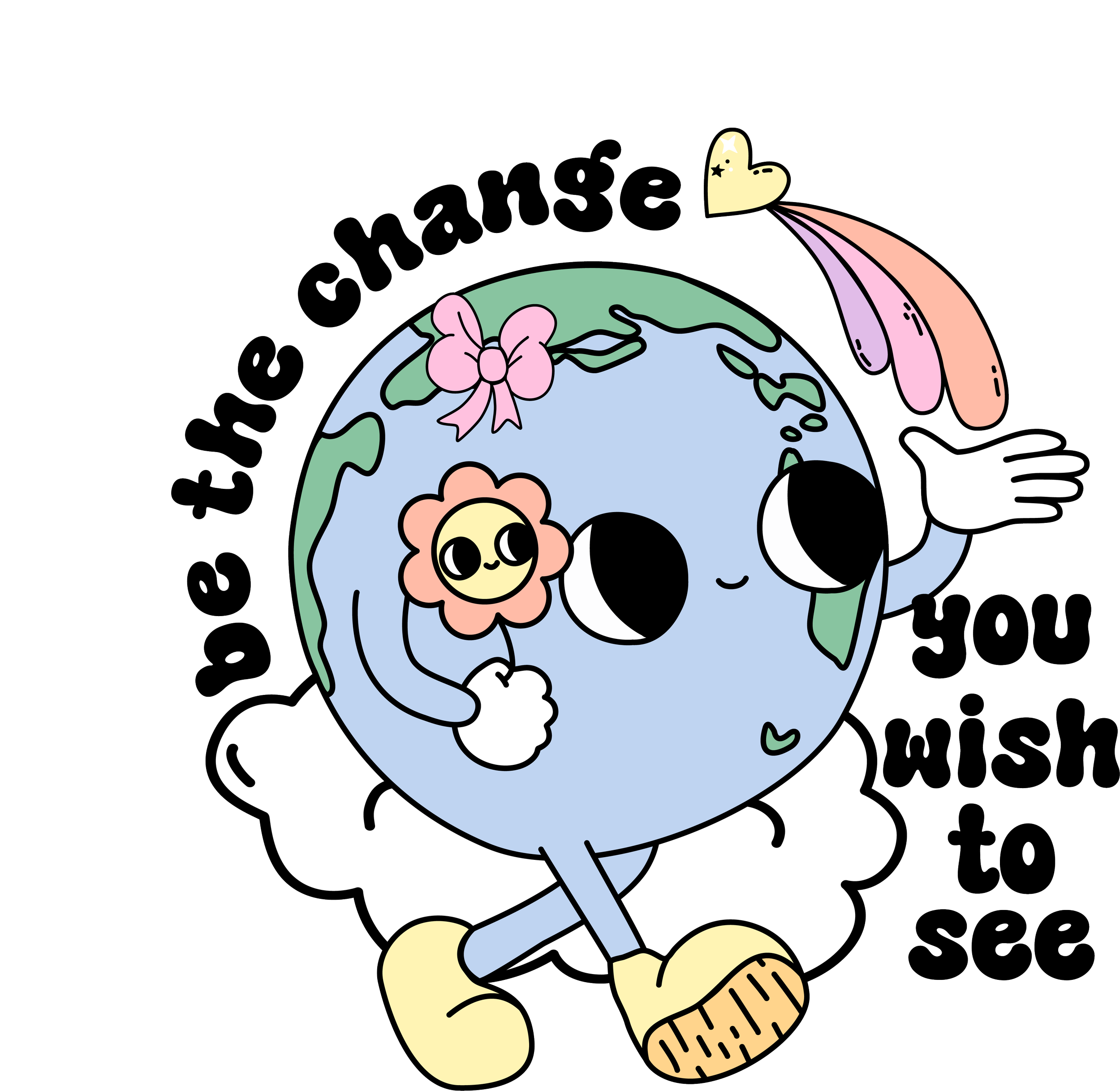 Be the Change DTF Transfer