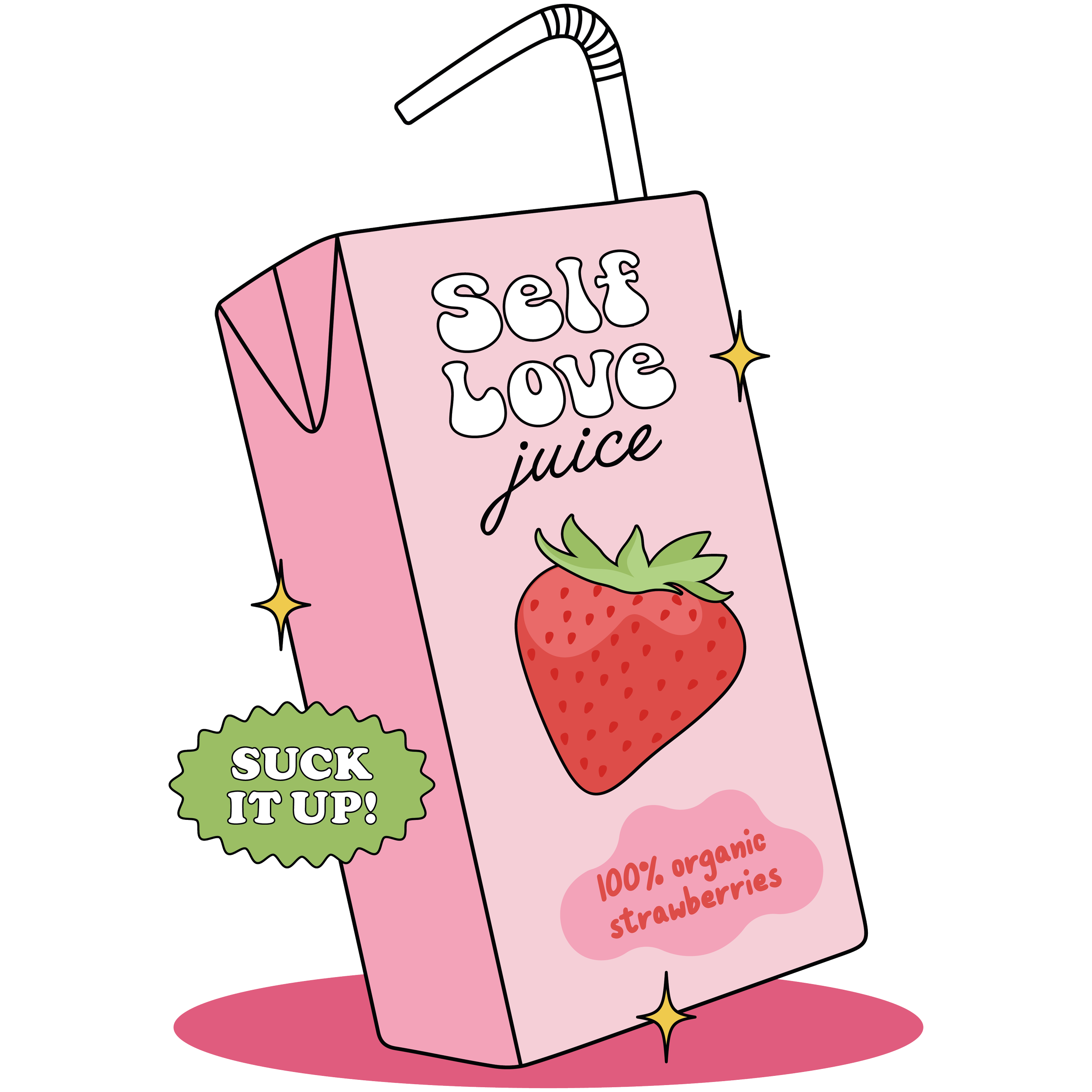 Self Love Juice DTF Transfer