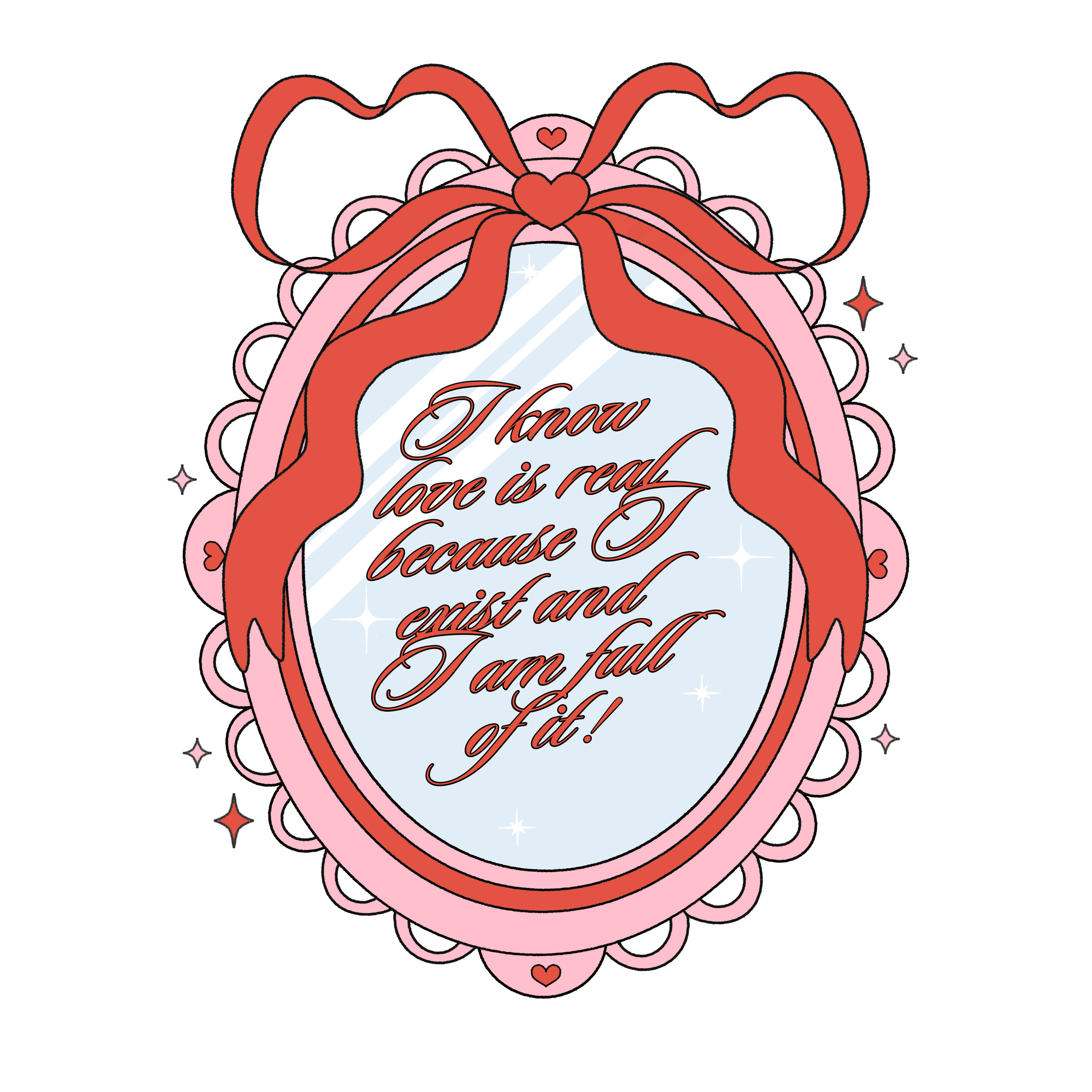 Love is Real DTF Transfer