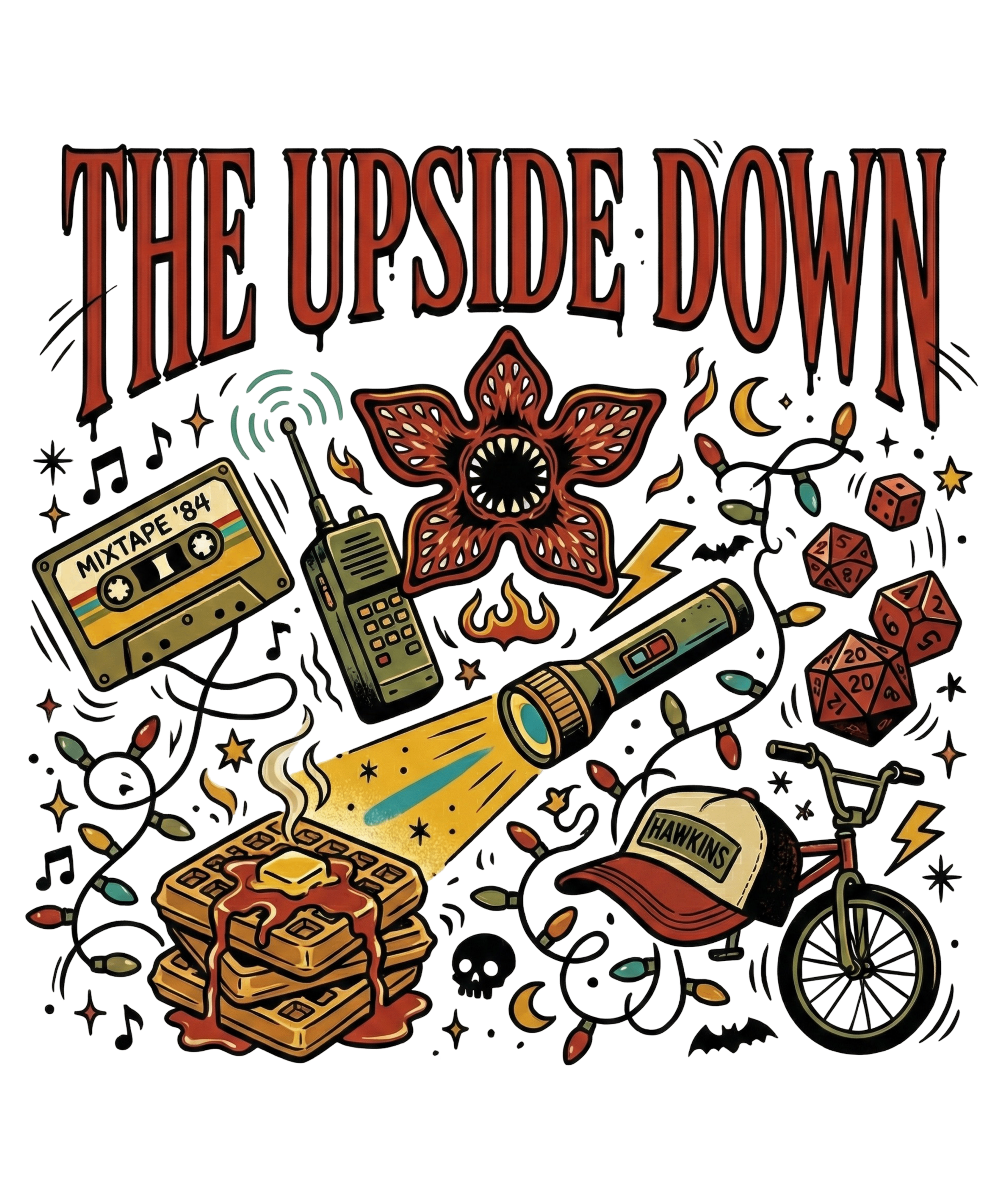 The Upside Down DTF Transfer