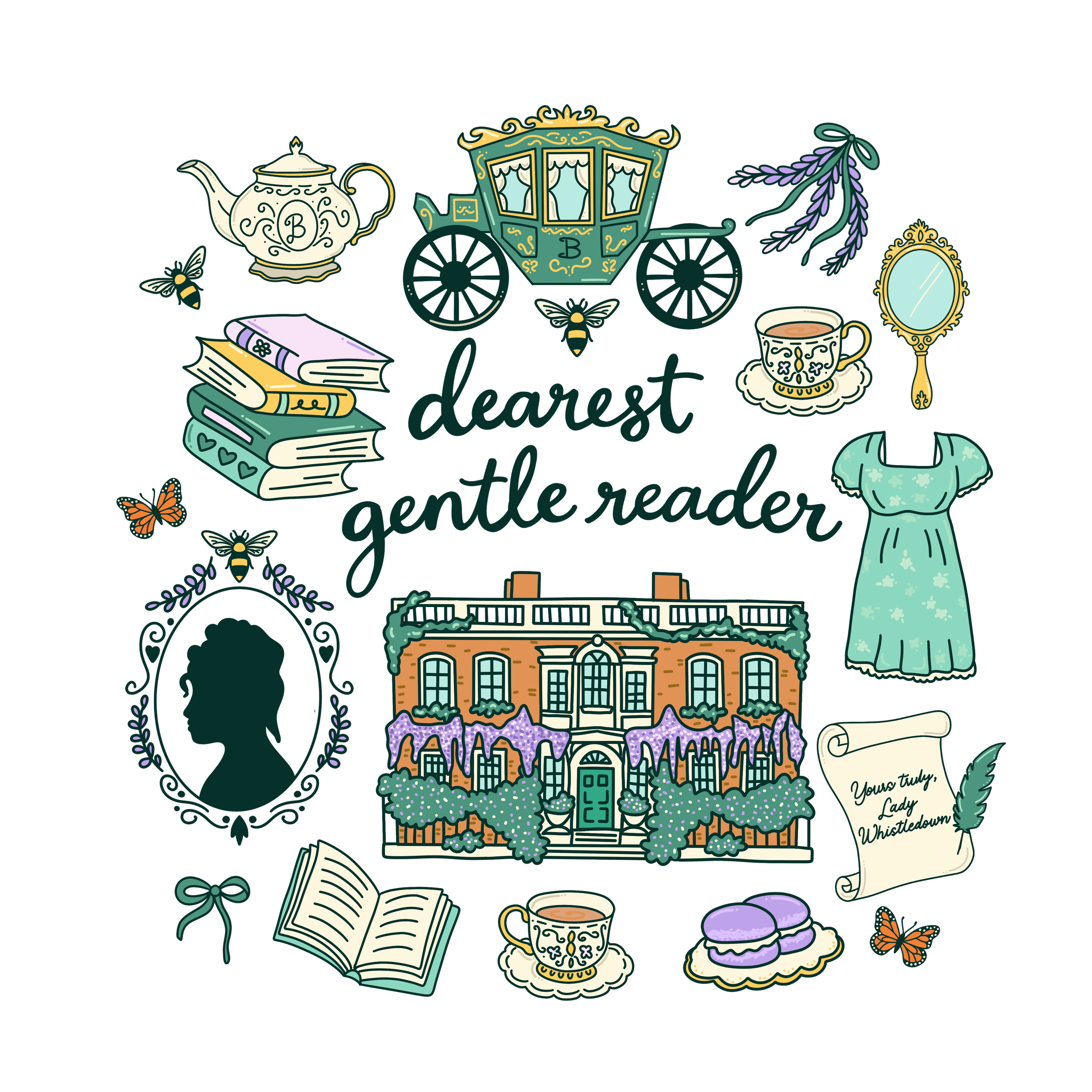 Dearest Gentle Reader DTF Transfer