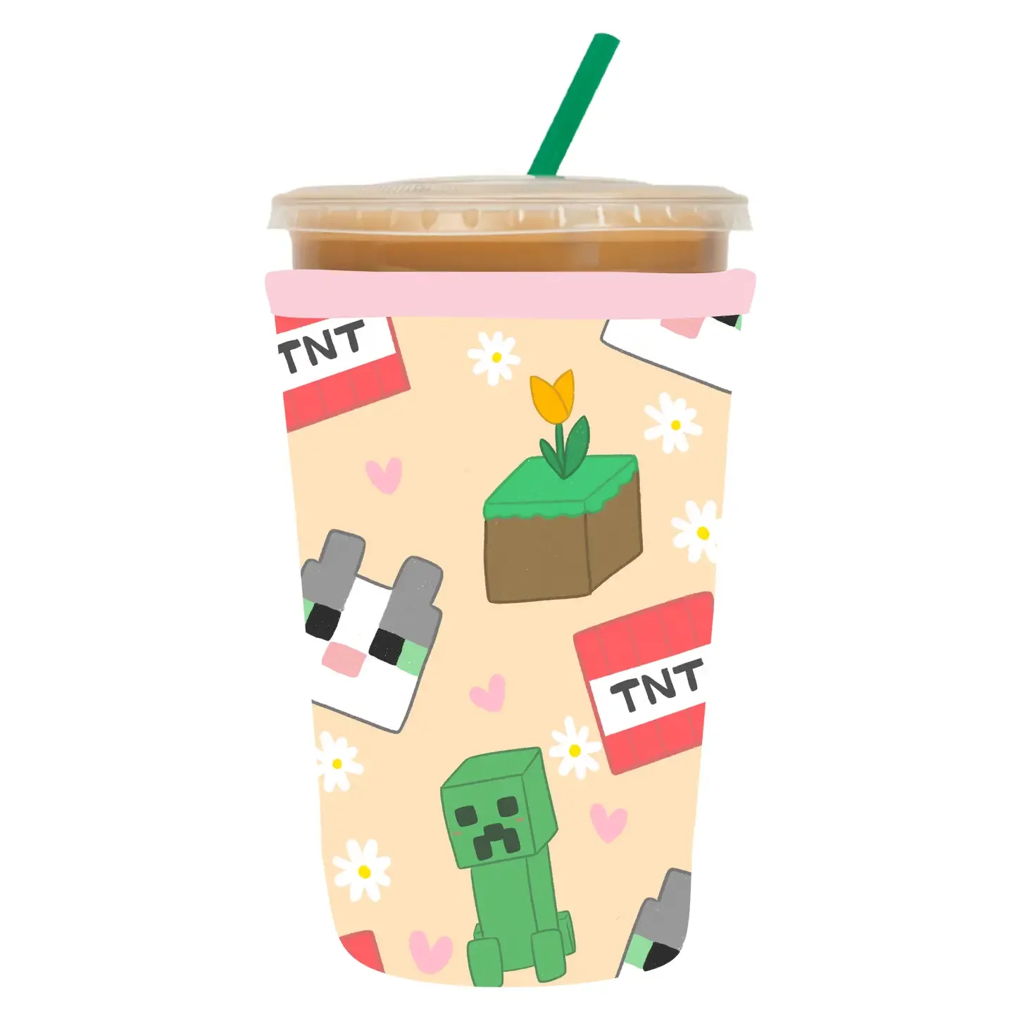 TNT Green Blocks (4 PK) Coffee Sleeve