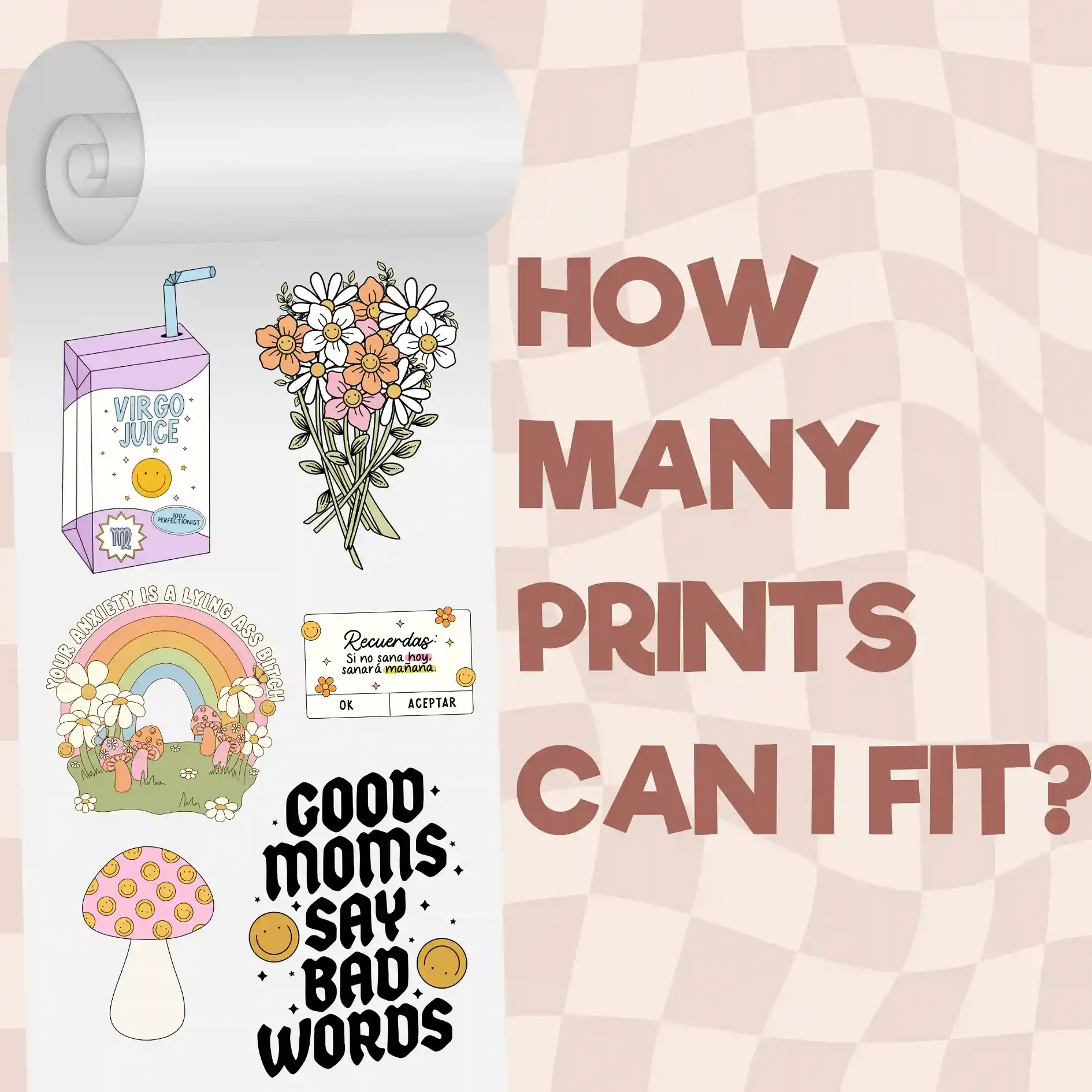 How many prints fit on a DTF Gang Sheet?