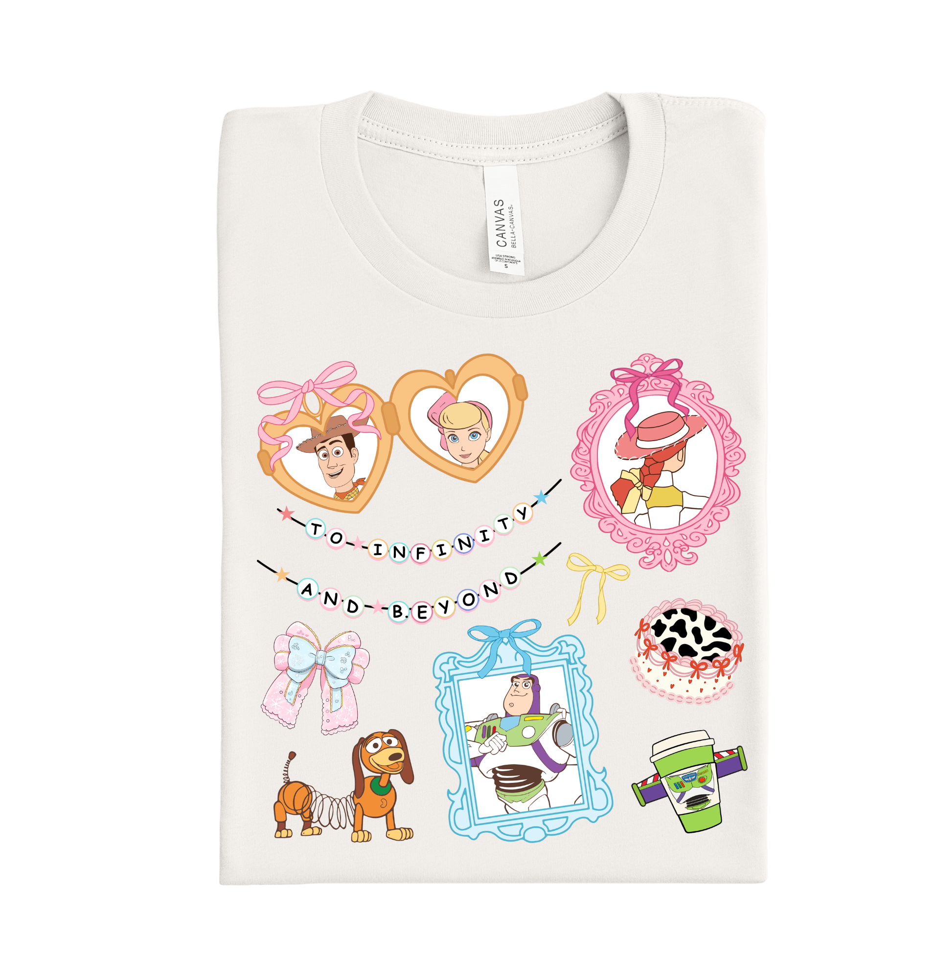 Cute Valentine toys DTF heat transfer ready to press design