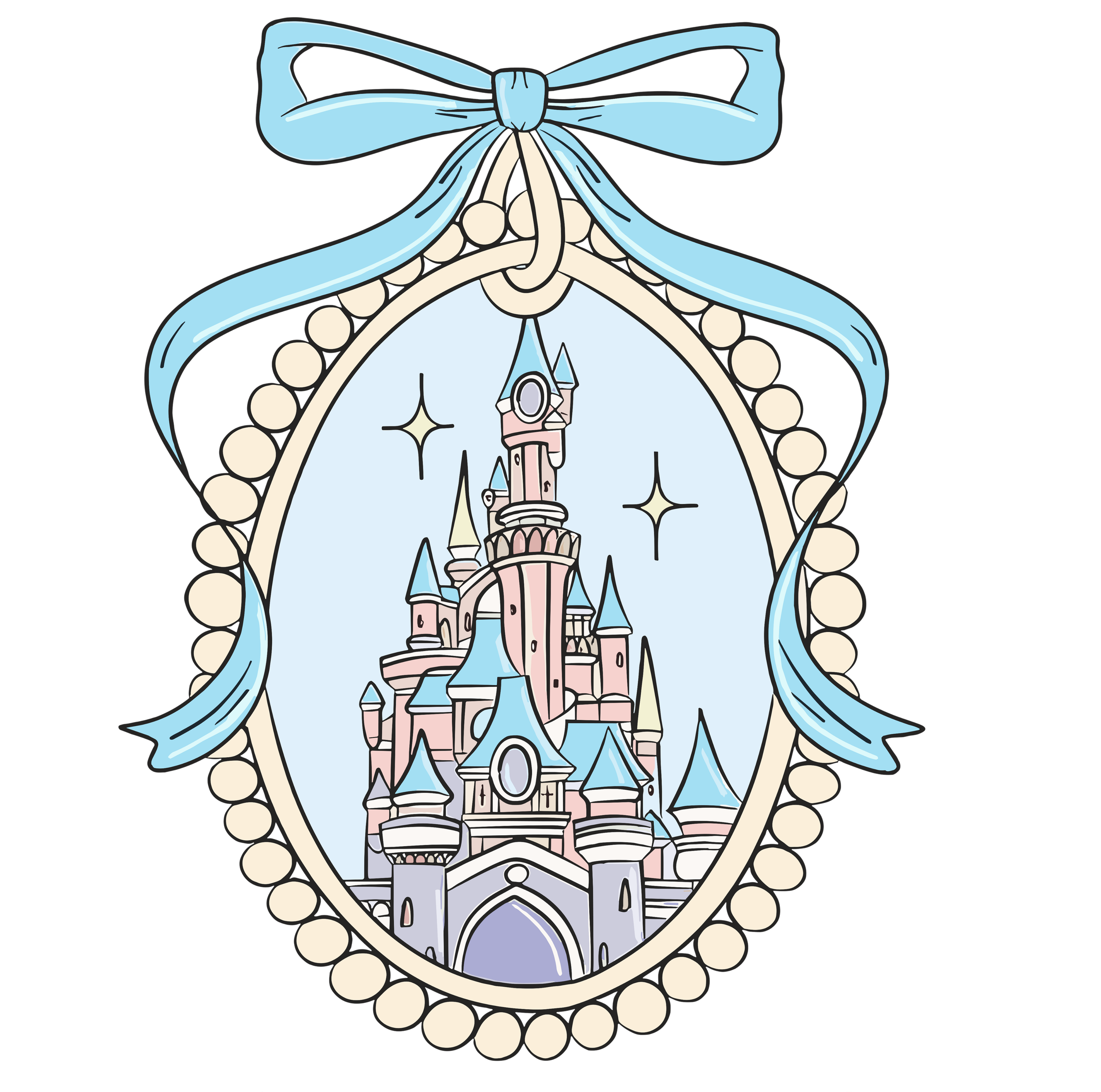 Magical Castle DTF Transfer