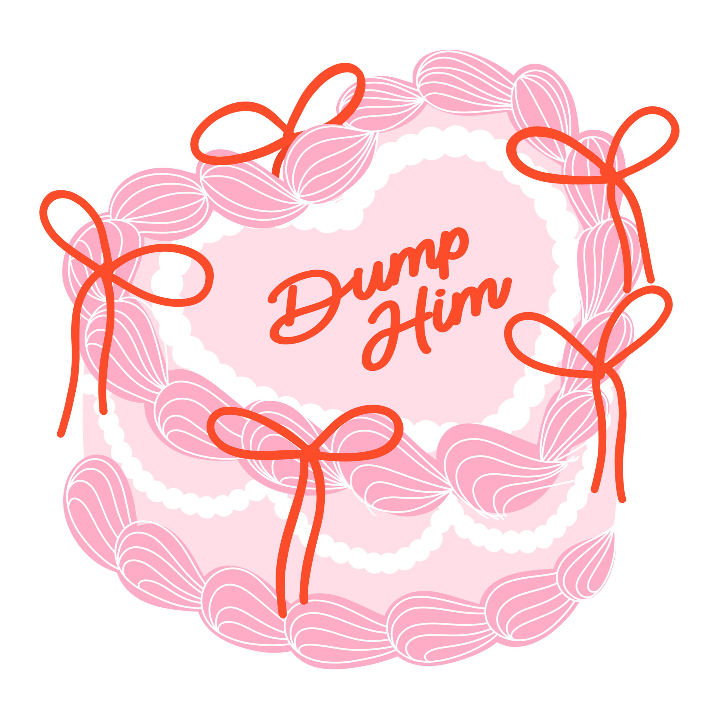 Dump Him DTF Transfer