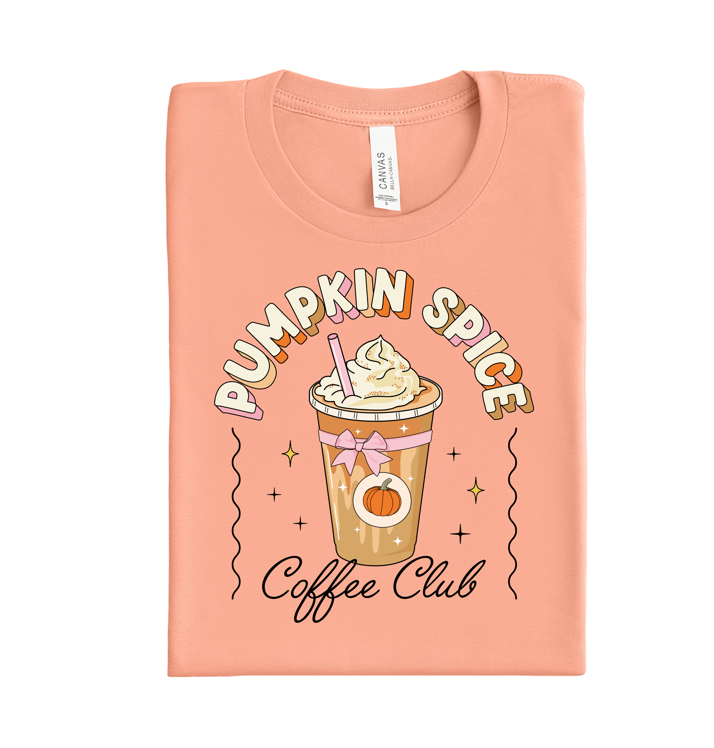 Pumpkin Spice Club DTF Transfer