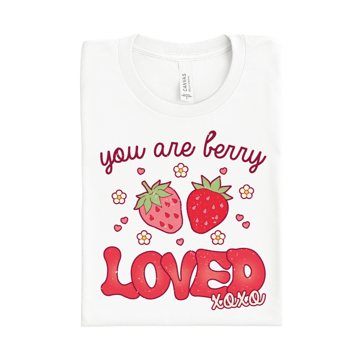 Berry Loved DTF Transfer