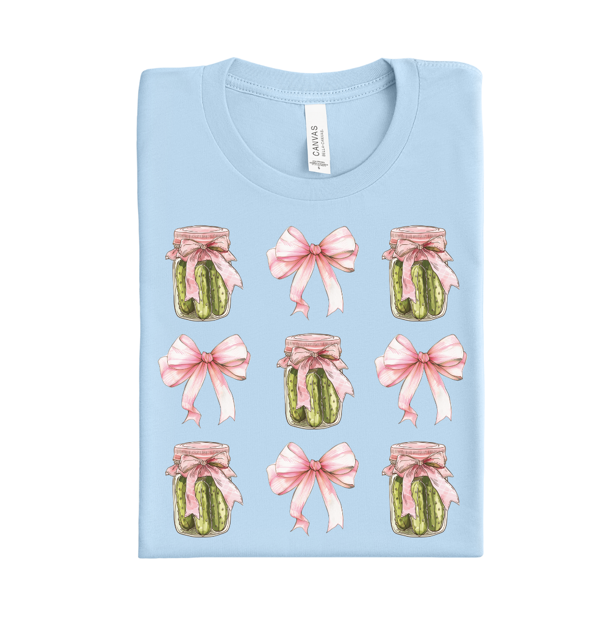 Pickle Bows DTF Transfer