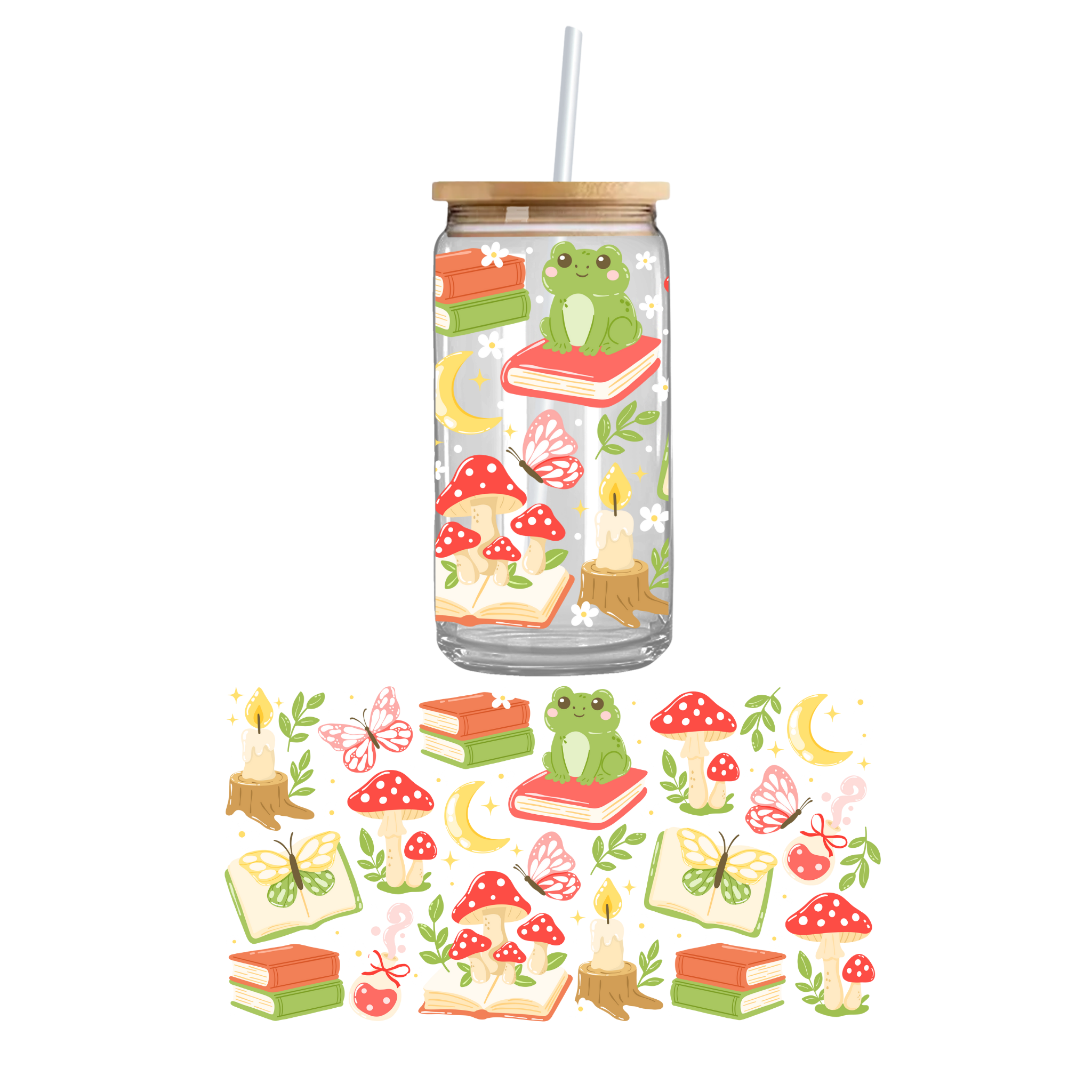 Fables & Frogs UV DTF Cupwrap