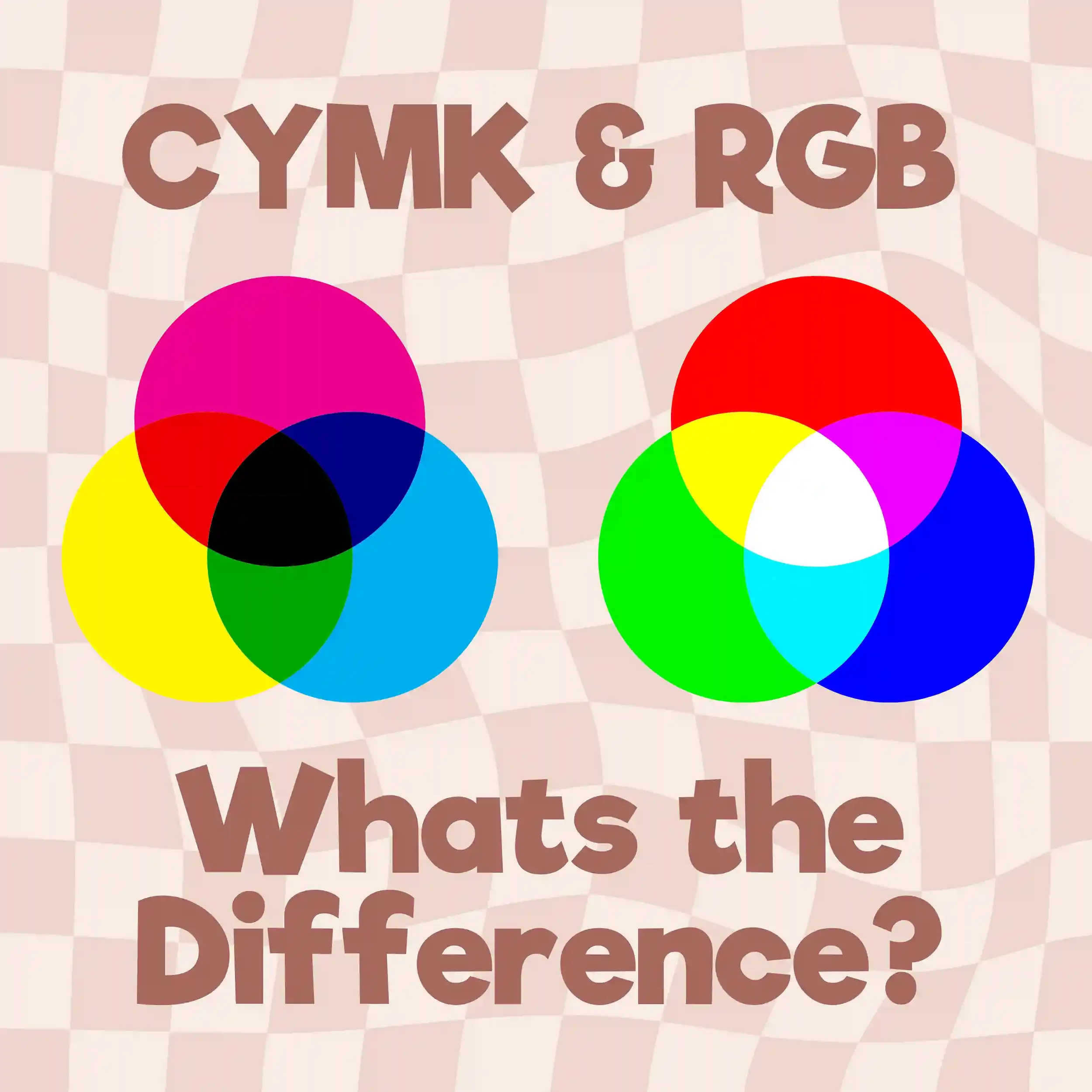 The Difference between CYMK and RGB in DTF Printing