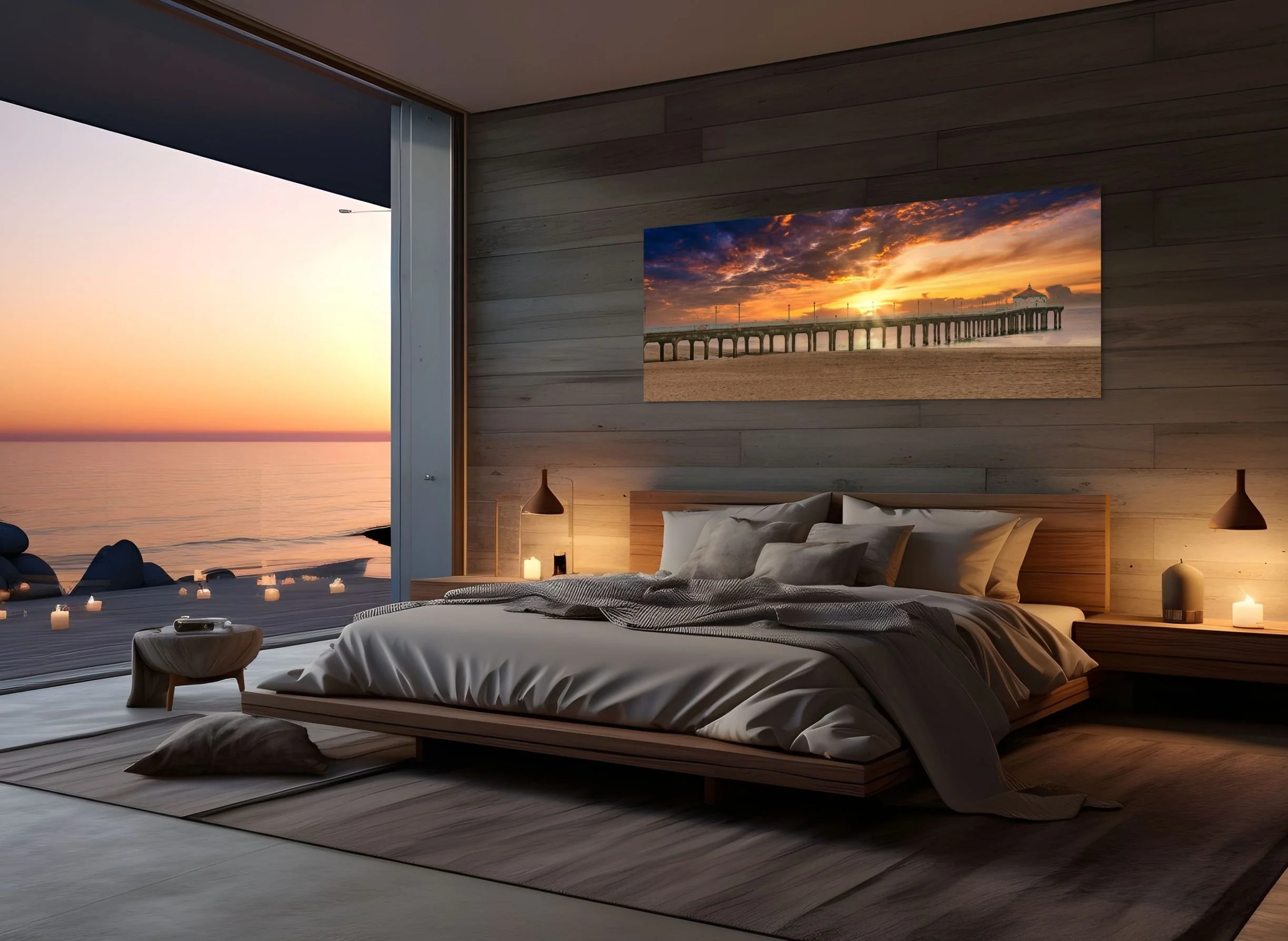 Seal Beach Pier 12x36