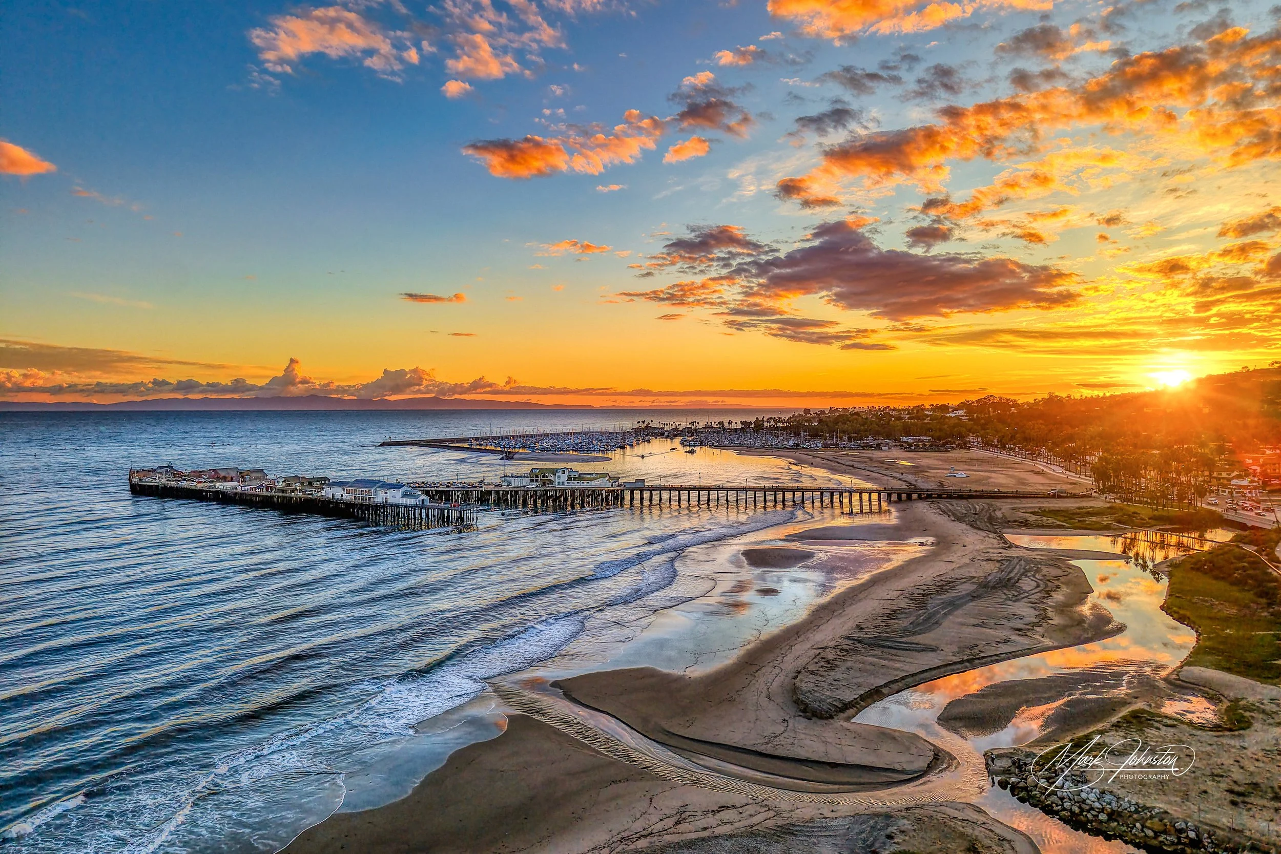 Sunset in Santa Barbara