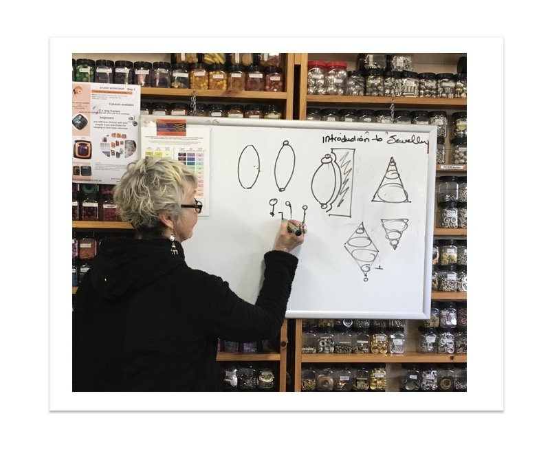 "teaching explainations & drawings at hot dot designs"